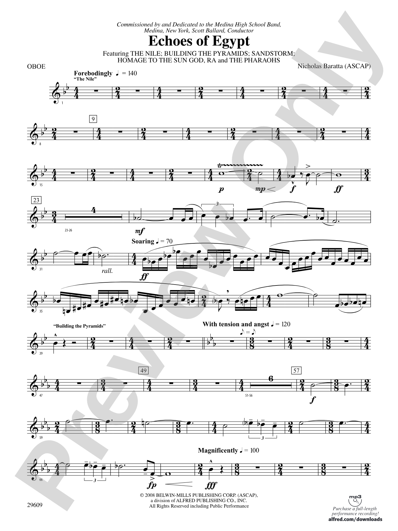 Echoes of Egypt: Oboe