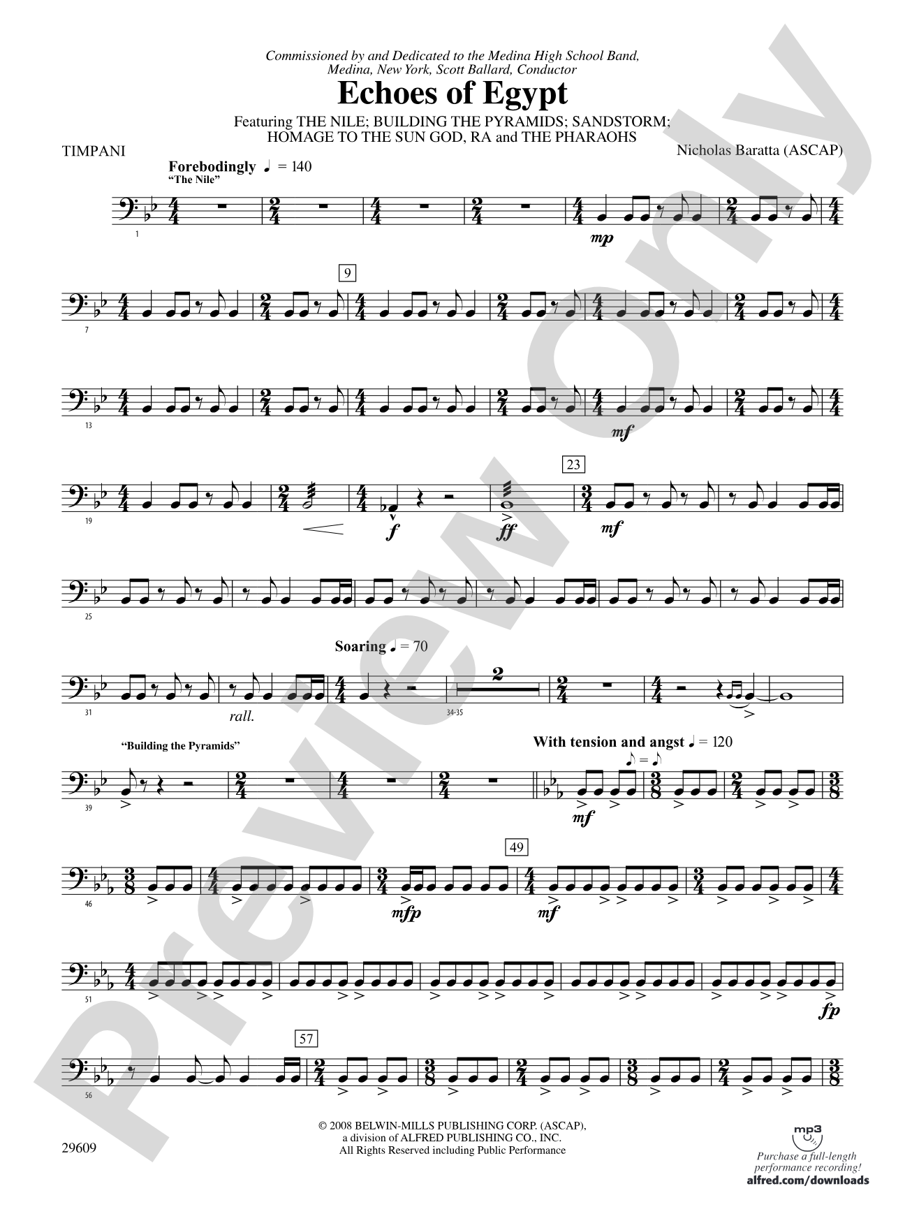 Echoes of Egypt: Timpani