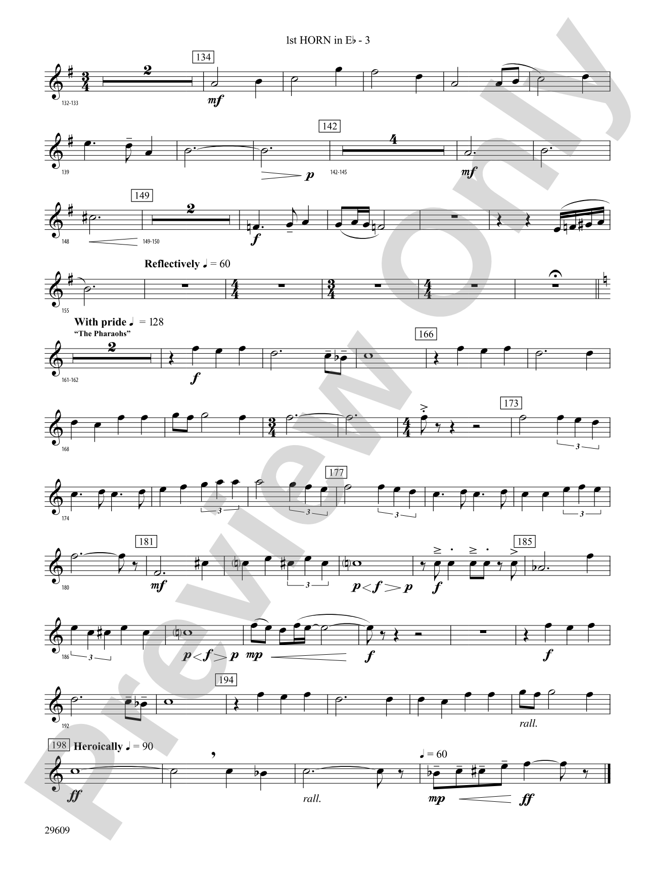 Echoes of Egypt: (wp) 1st Horn in E-flat