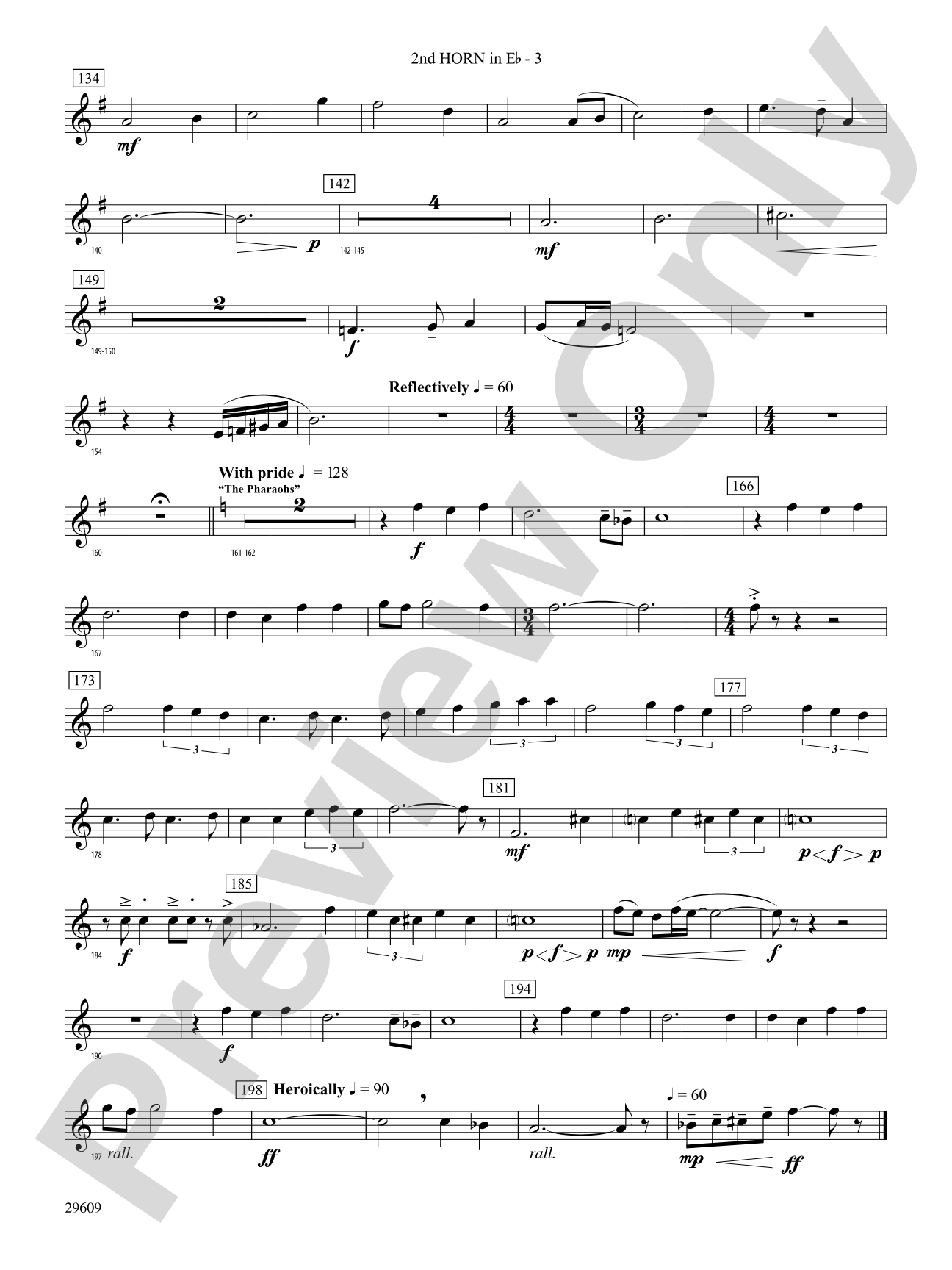 Echoes of Egypt: (wp) 2nd Horn in E-flat