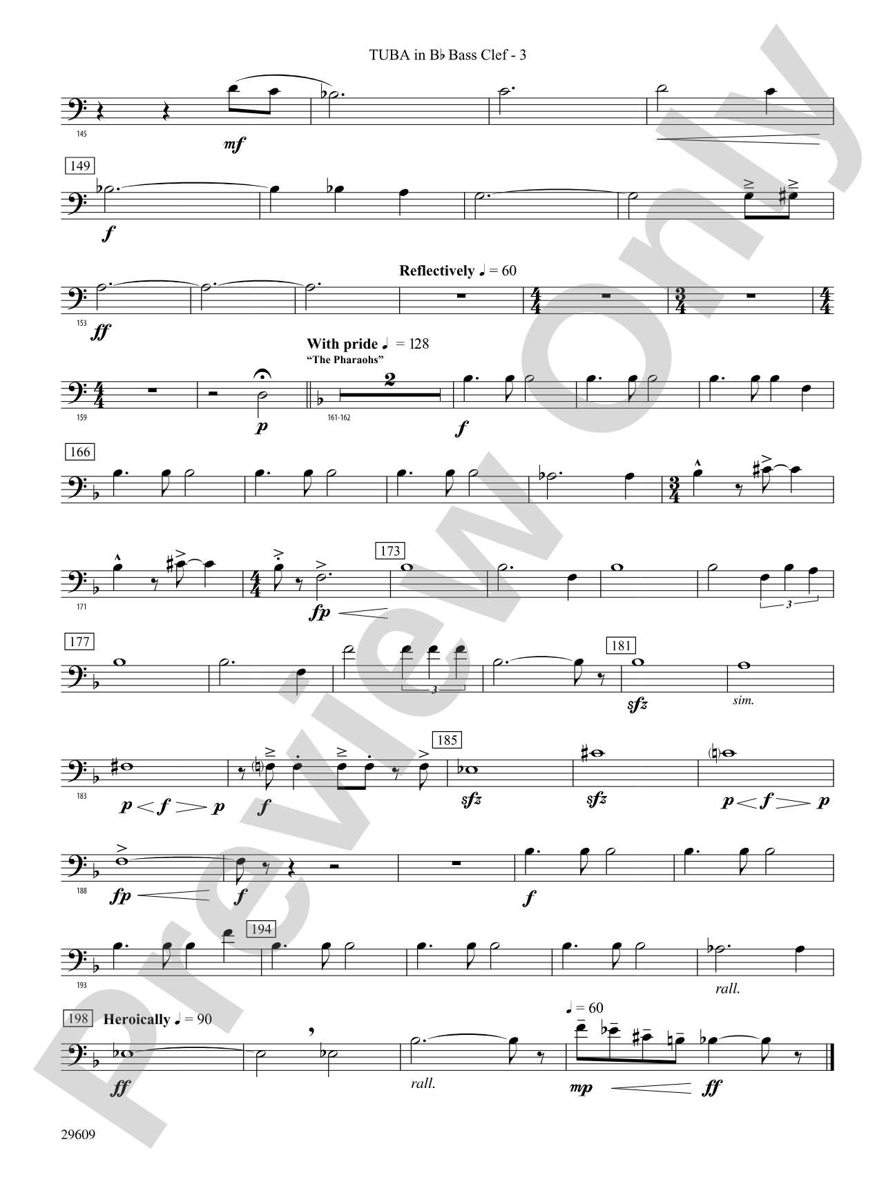 Echoes of Egypt: (wp) B-flat Tuba B.C.