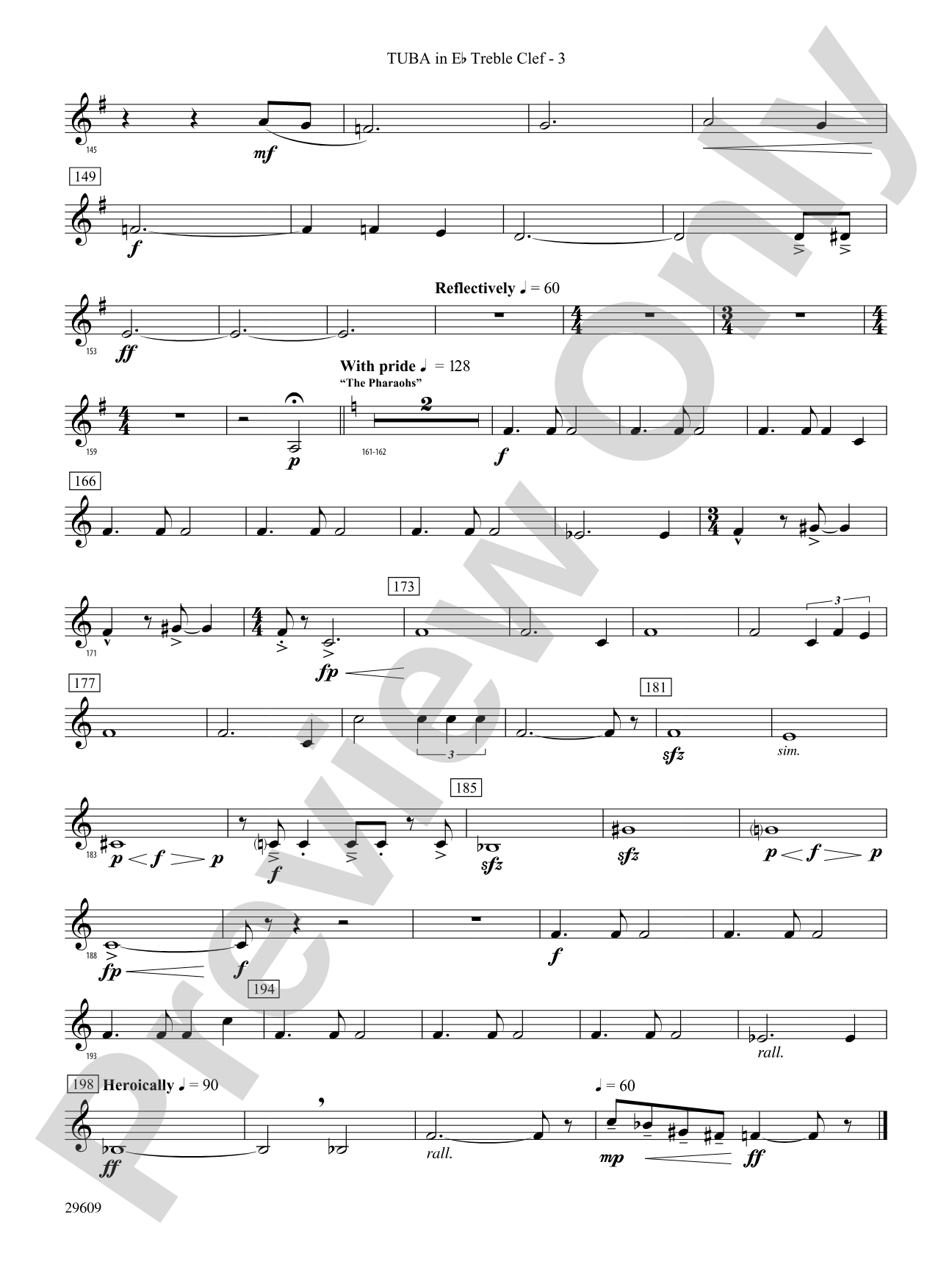 Echoes of Egypt: (wp) E-flat Tuba T.C.