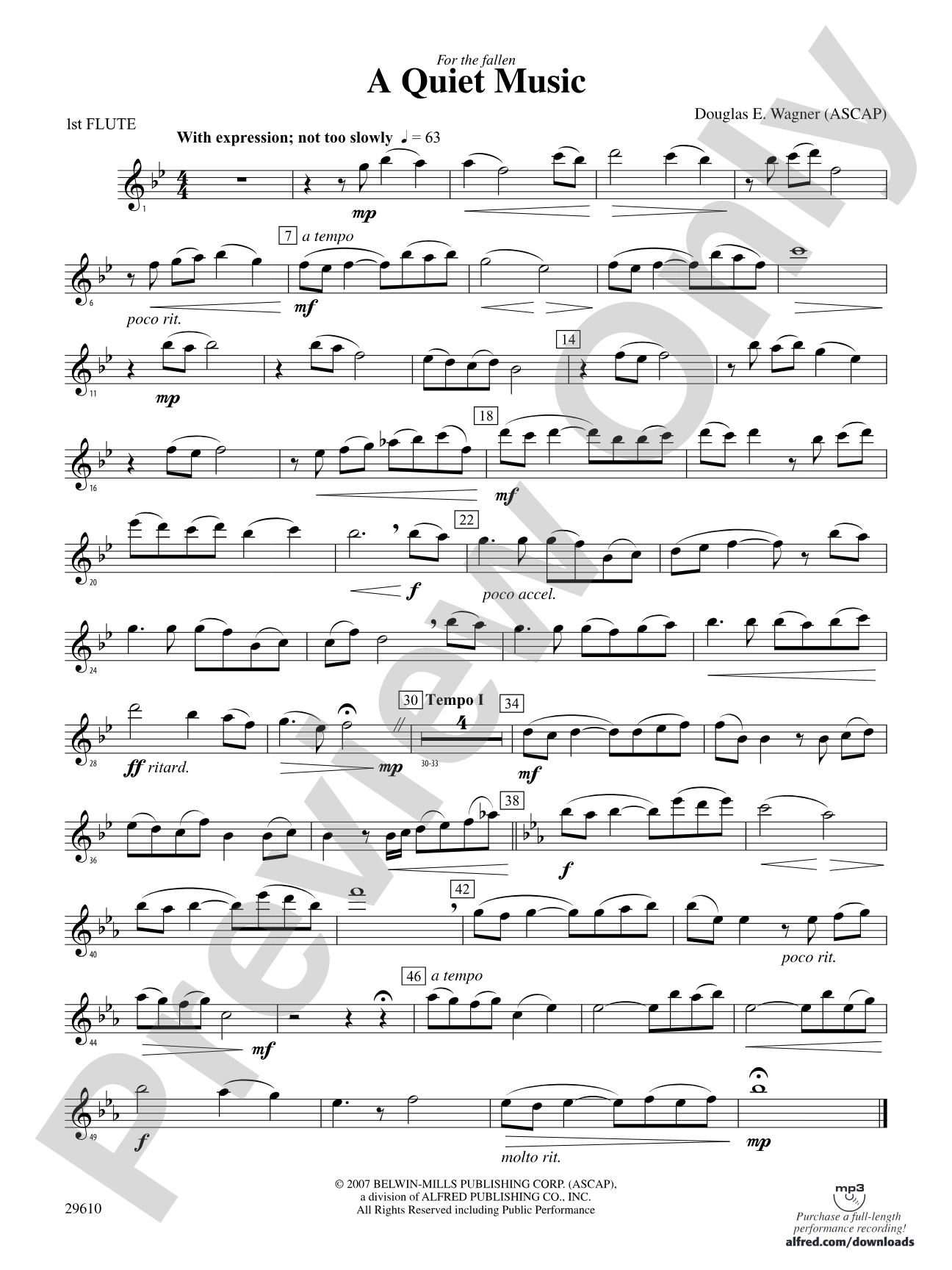 A Quiet Music: Flute