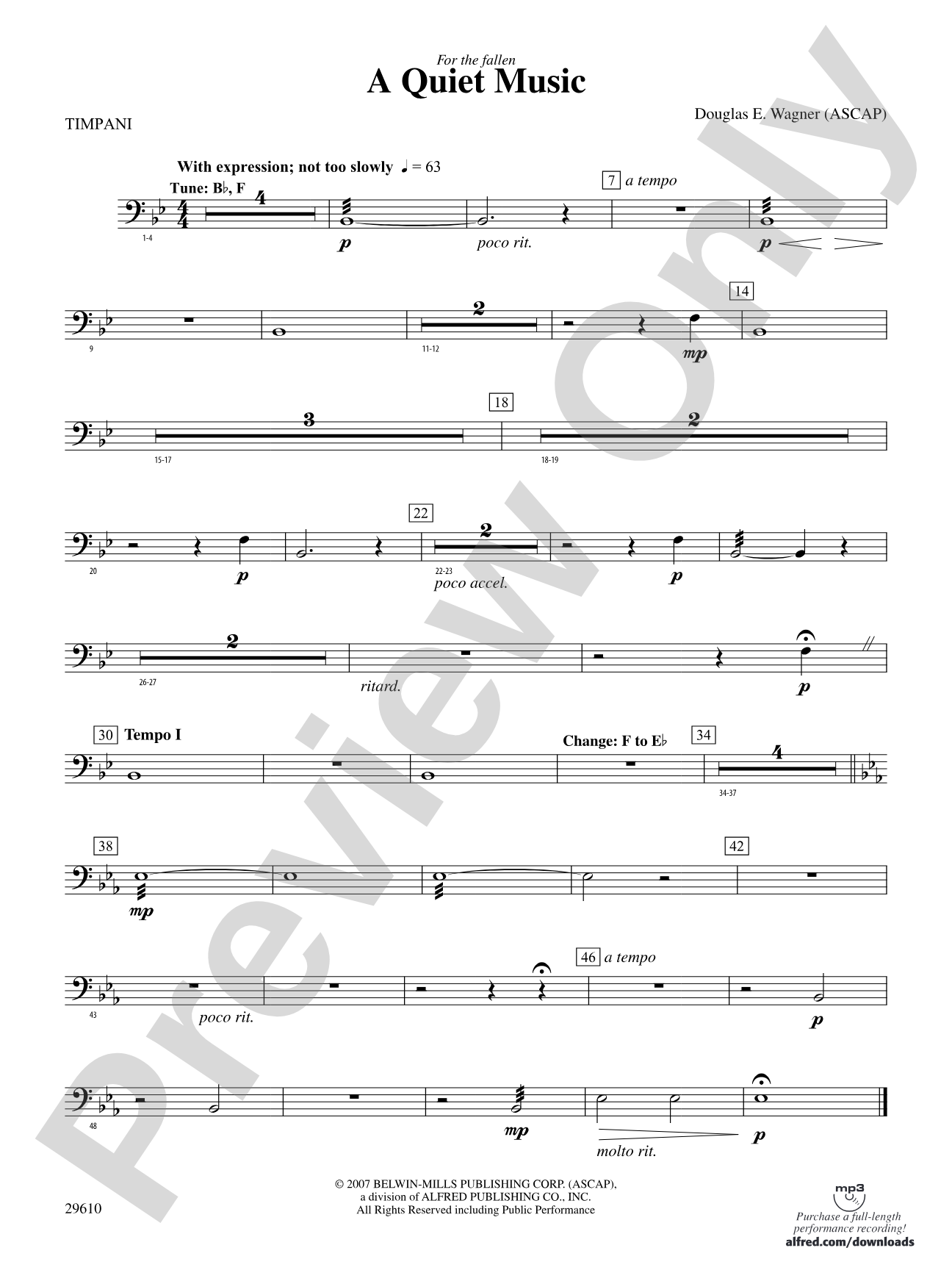 A Quiet Music: Timpani