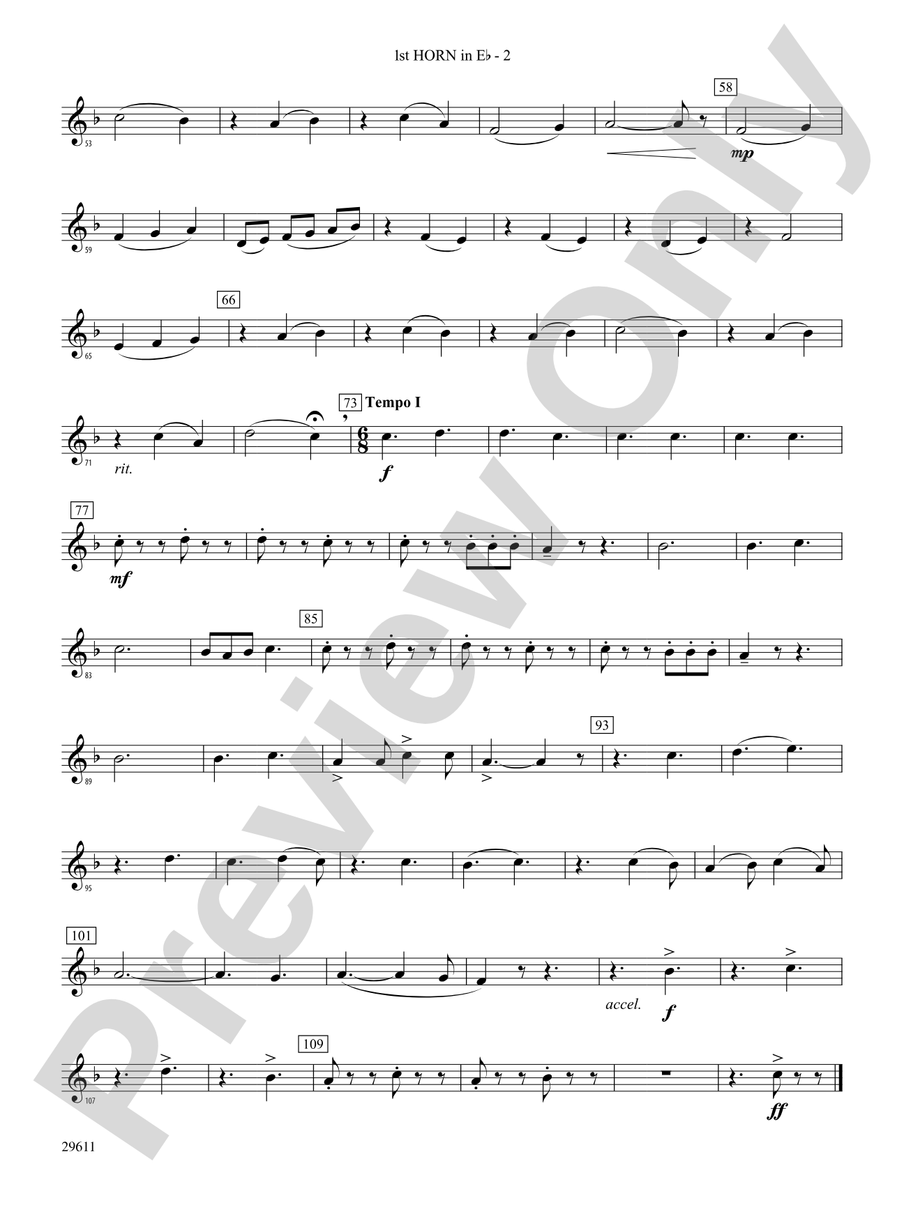 Joyeux Noël!: (wp) 1st Horn in E-flat