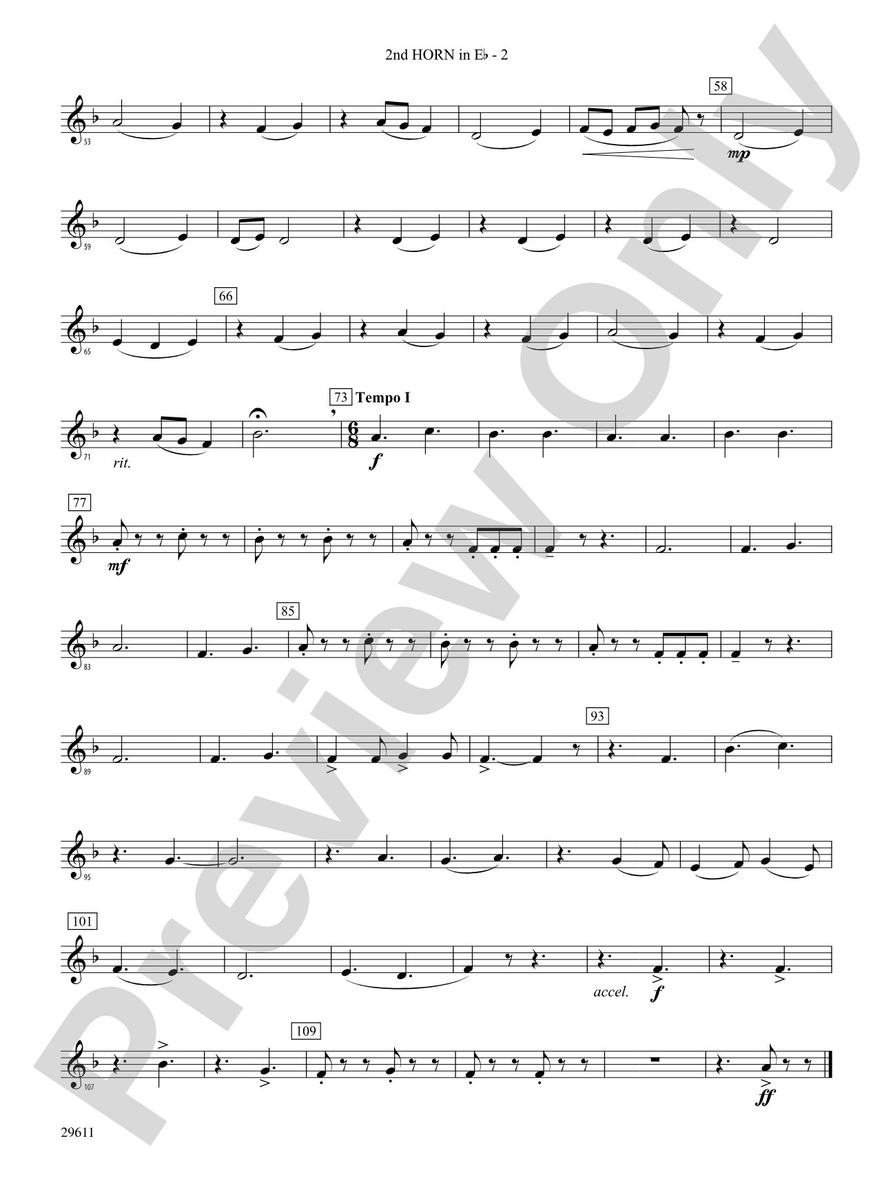 Joyeux Noël!: (wp) 2nd Horn in E-flat