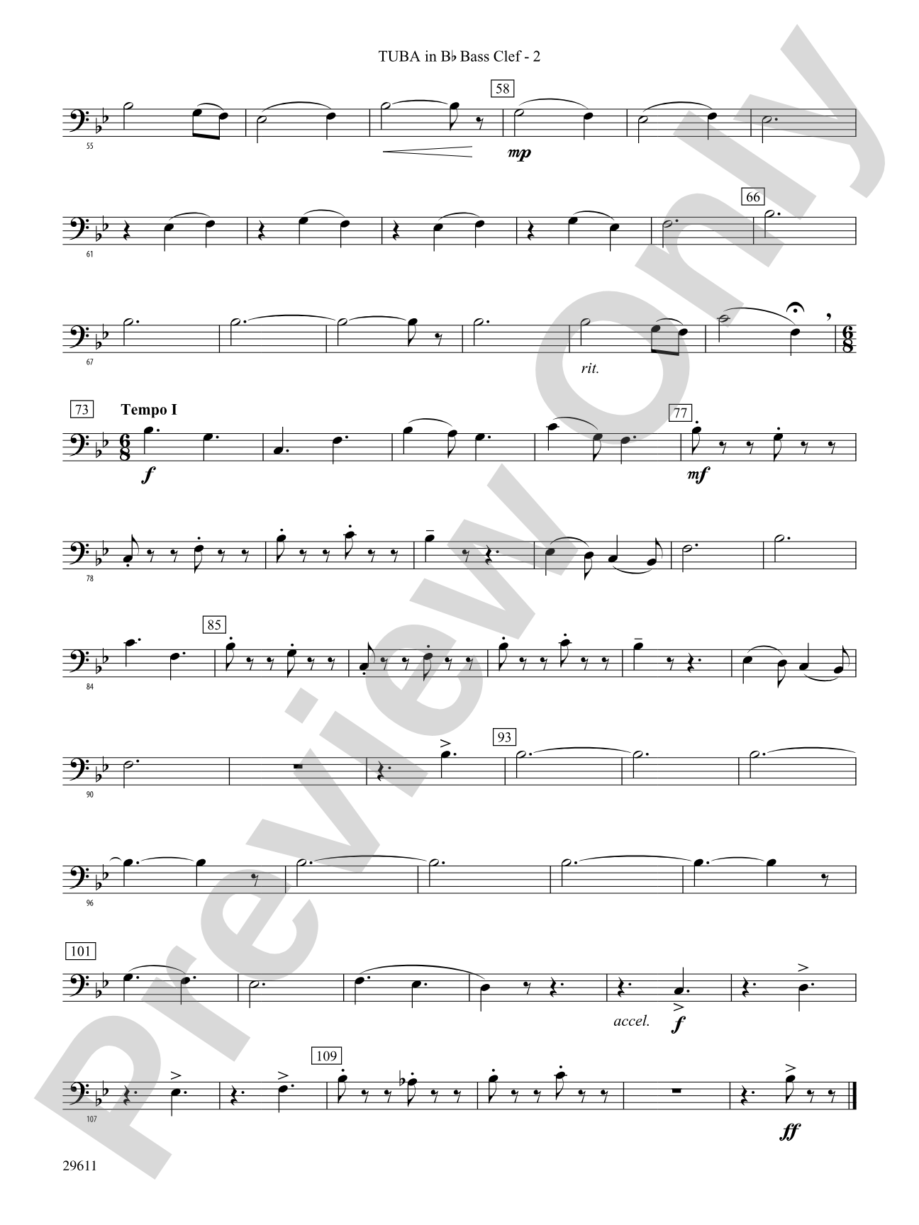 Joyeux Noël!: (wp) B-flat Tuba B.C.
