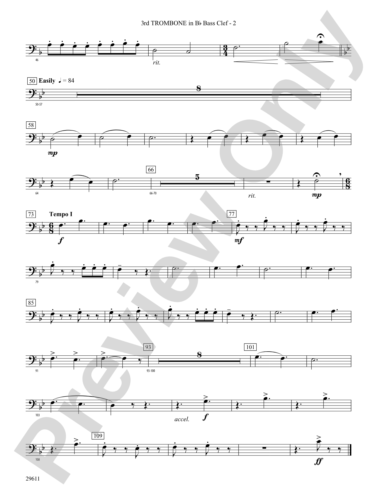 Joyeux Noël!: (wp) 3rd B-flat Trombone B.C.