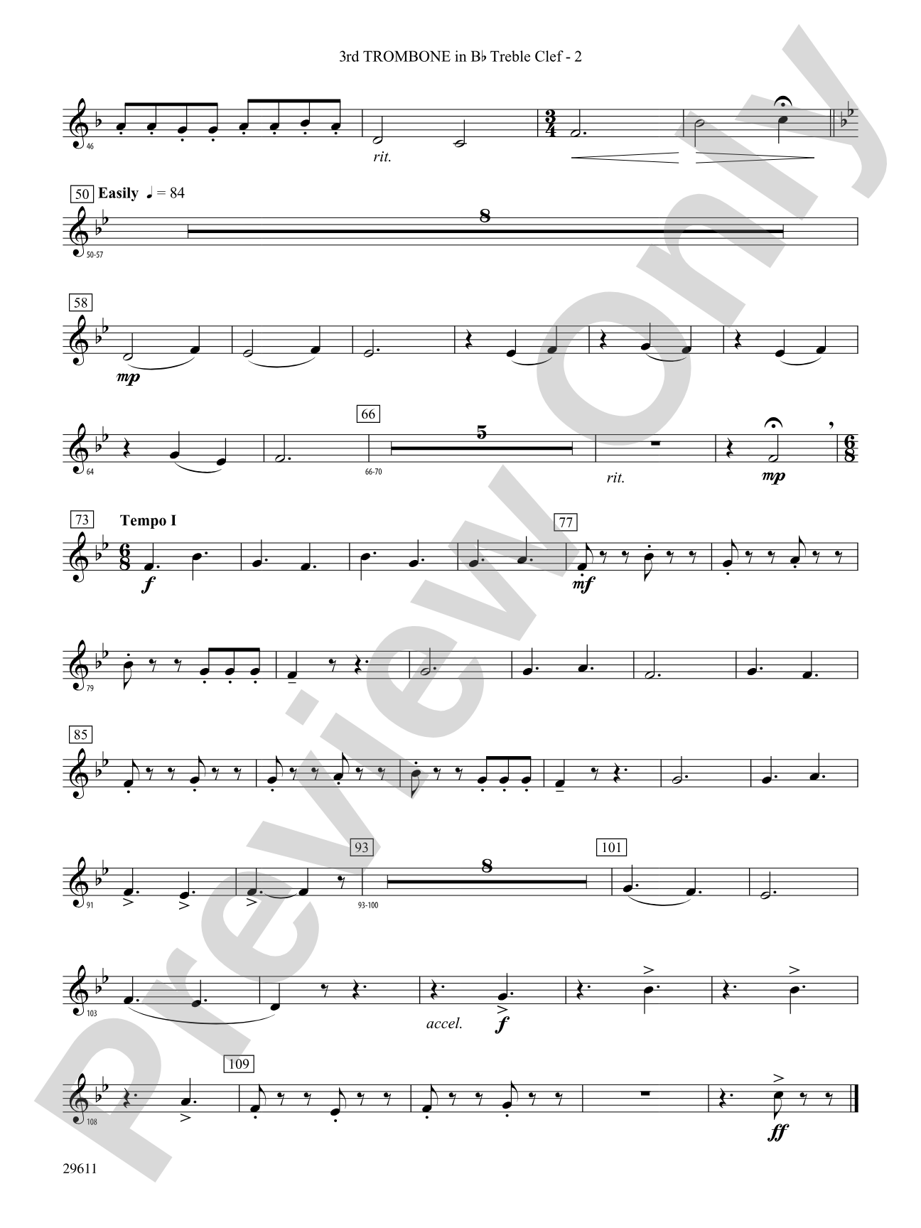 Joyeux Noël!: (wp) 3rd B-flat Trombone T.C.