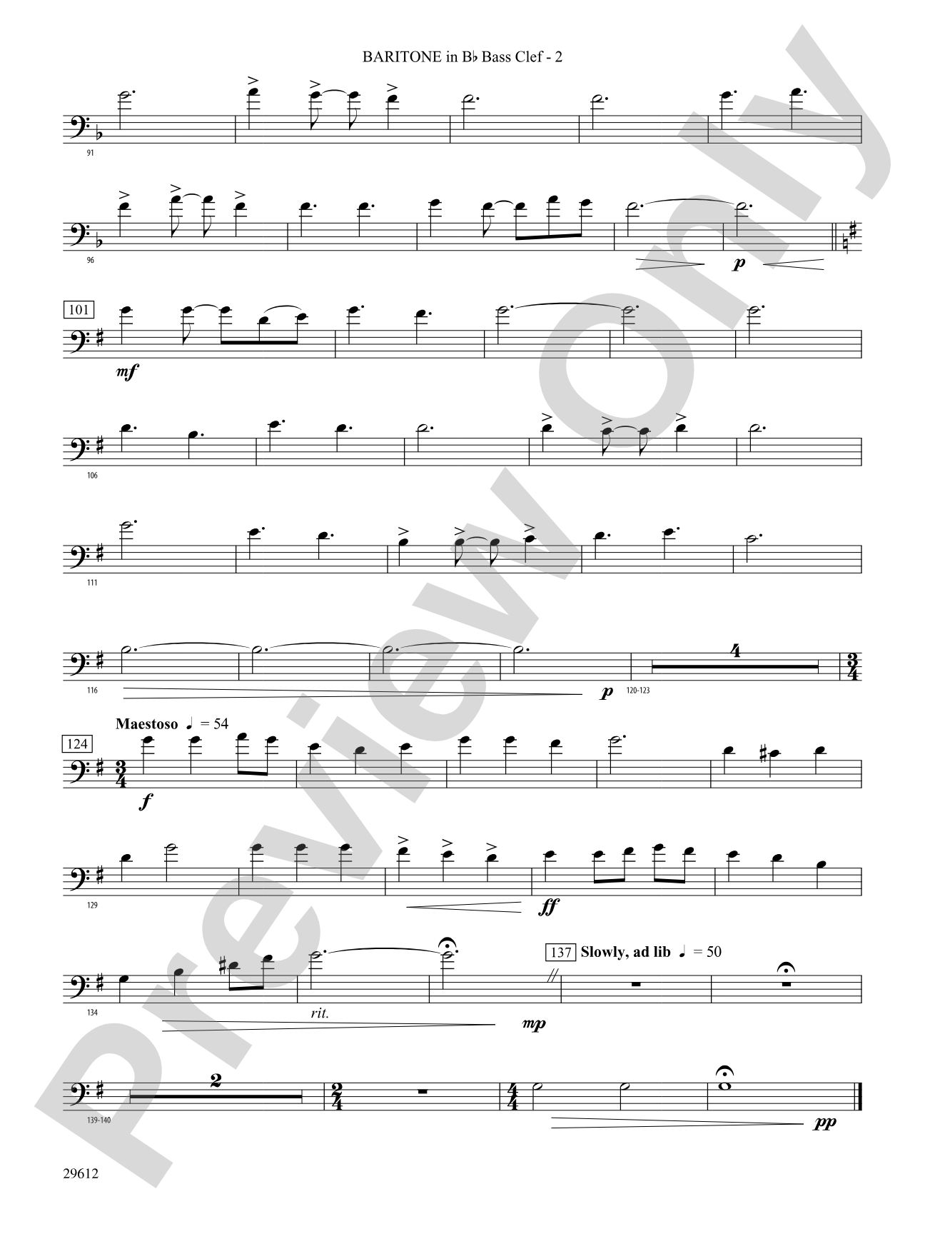 Communion: (wp) B-flat Baritone B.C.