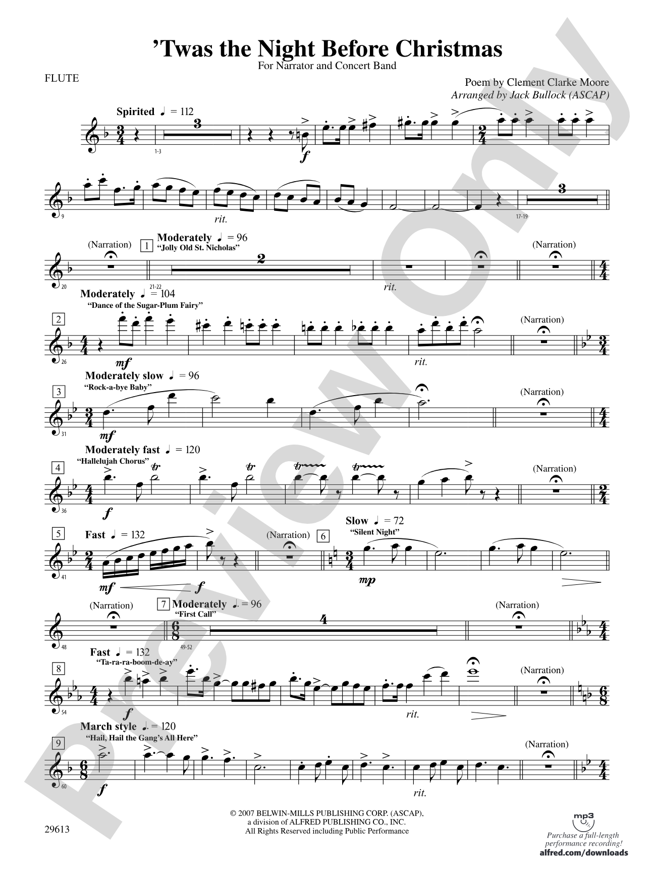 T'was the Night Before Christmas: Flute