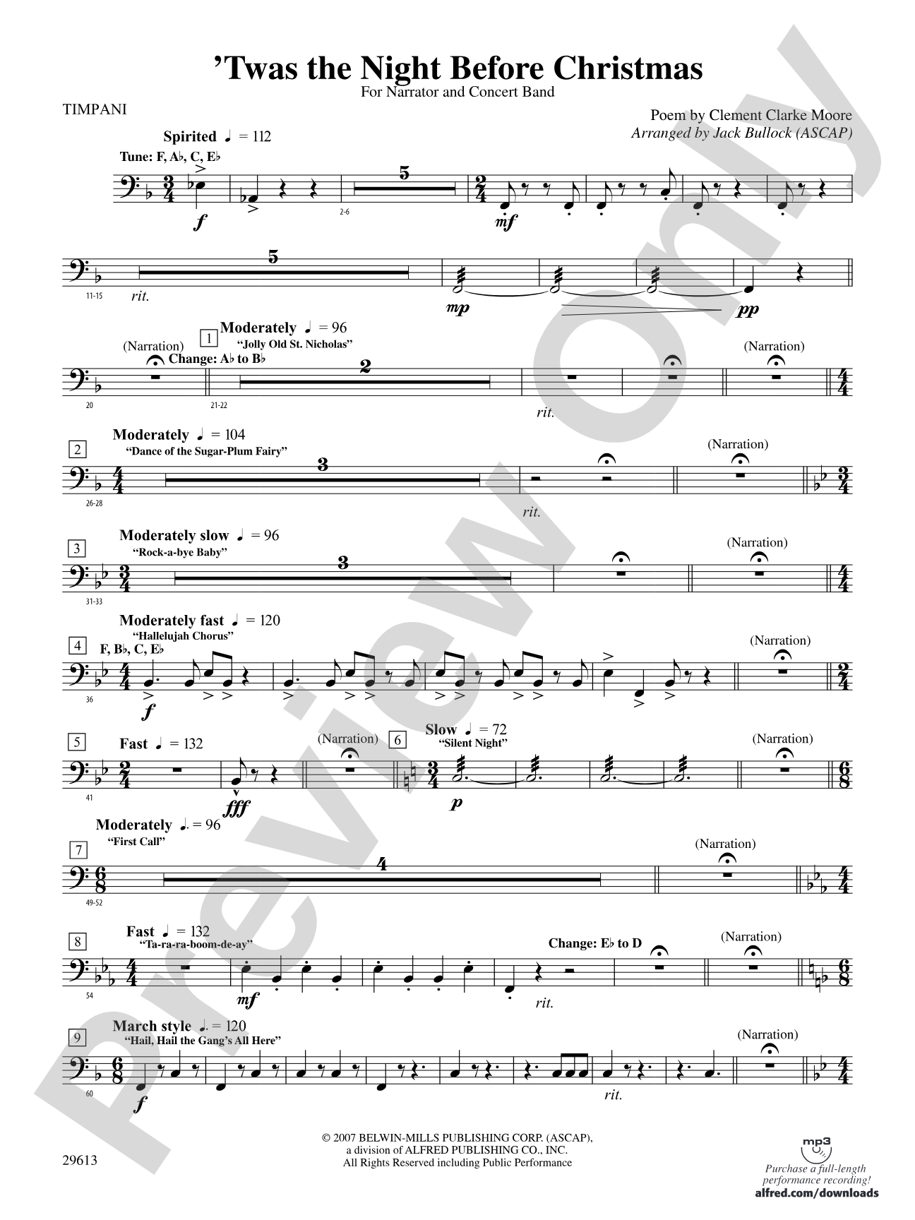 T'was the Night Before Christmas: Timpani