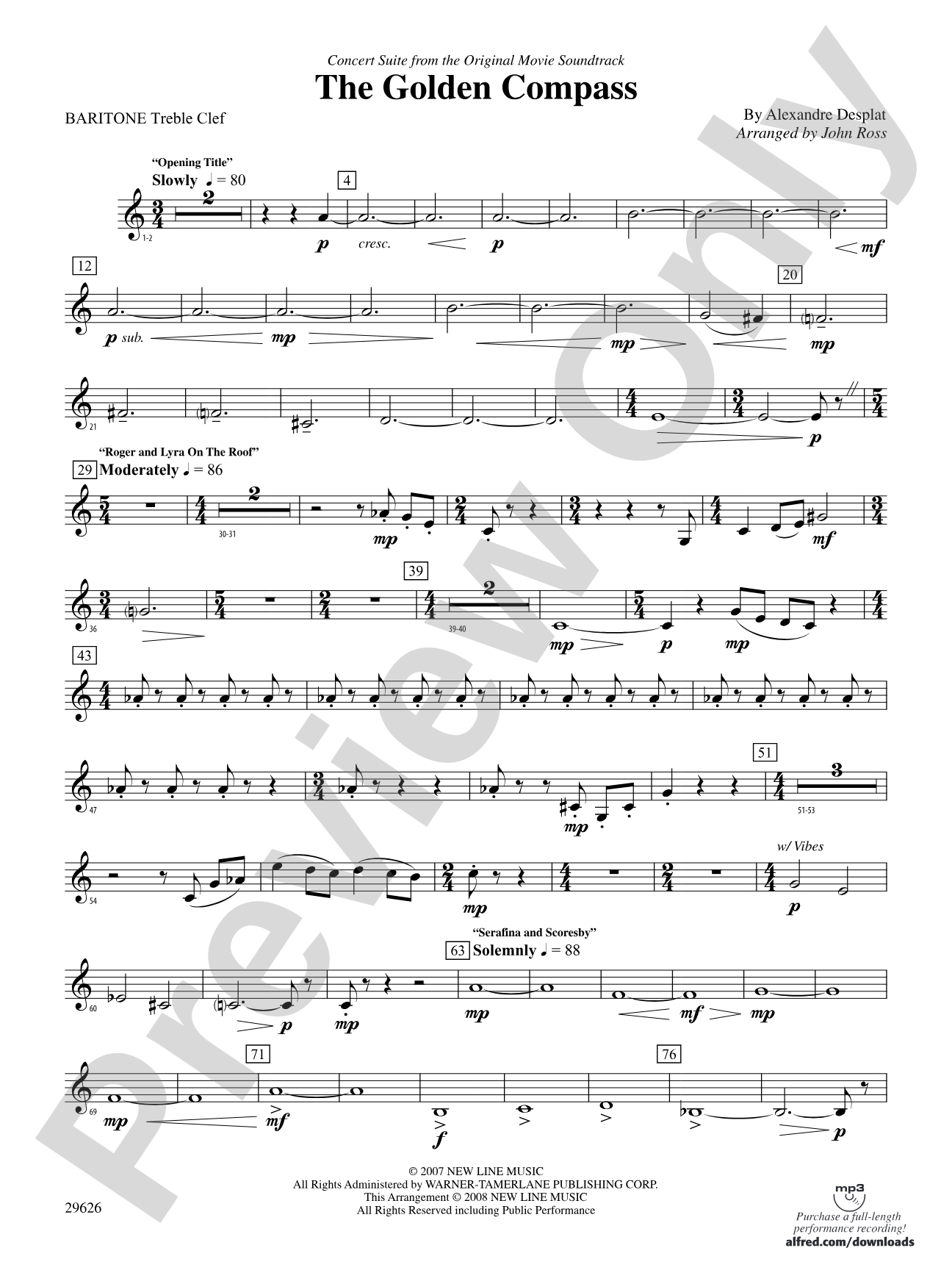 The Golden Compass: Baritone T.C.