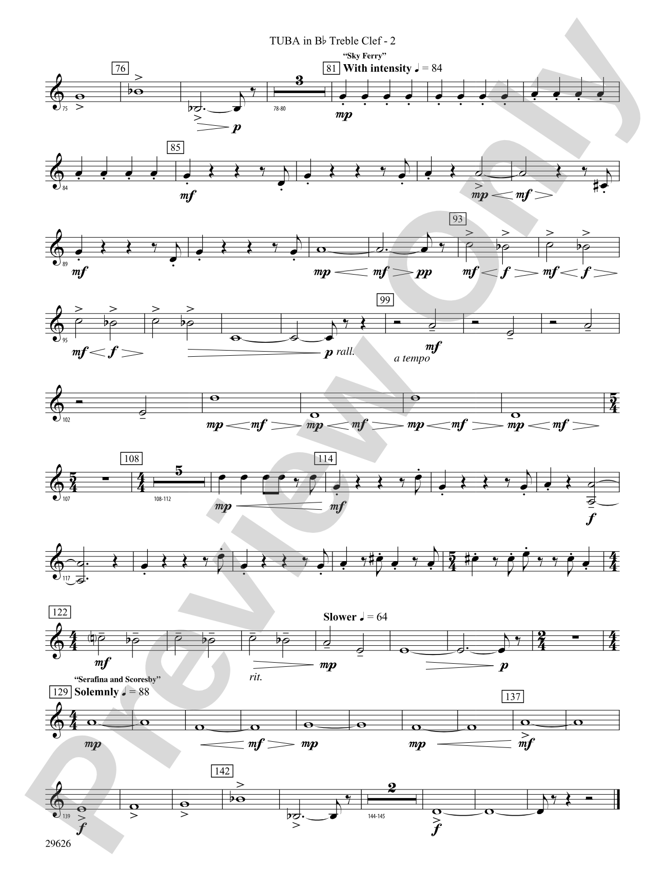 The Golden Compass: (wp) B-flat Tuba T.C.