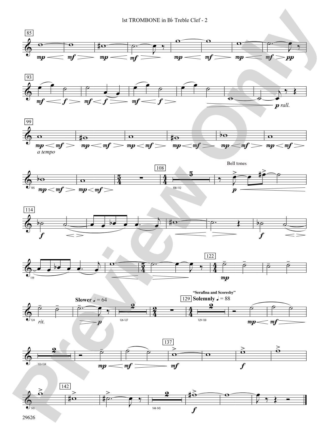The Golden Compass: (wp) 1st B-flat Trombone T.C.