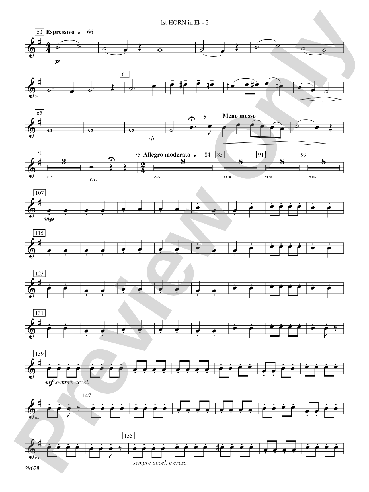 Fantasia on British Sea Songs: (wp) 1st Horn in E-flat