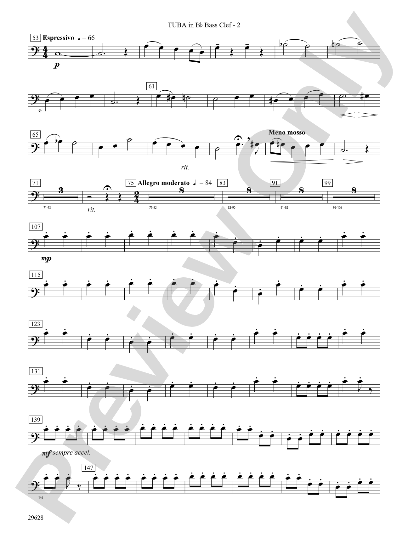 Fantasia on British Sea Songs: (wp) B-flat Tuba B.C.