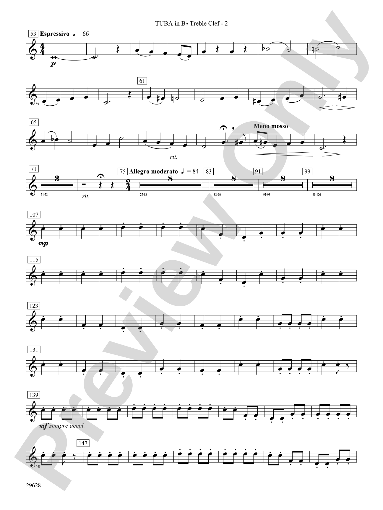 Fantasia on British Sea Songs: (wp) B-flat Tuba T.C.