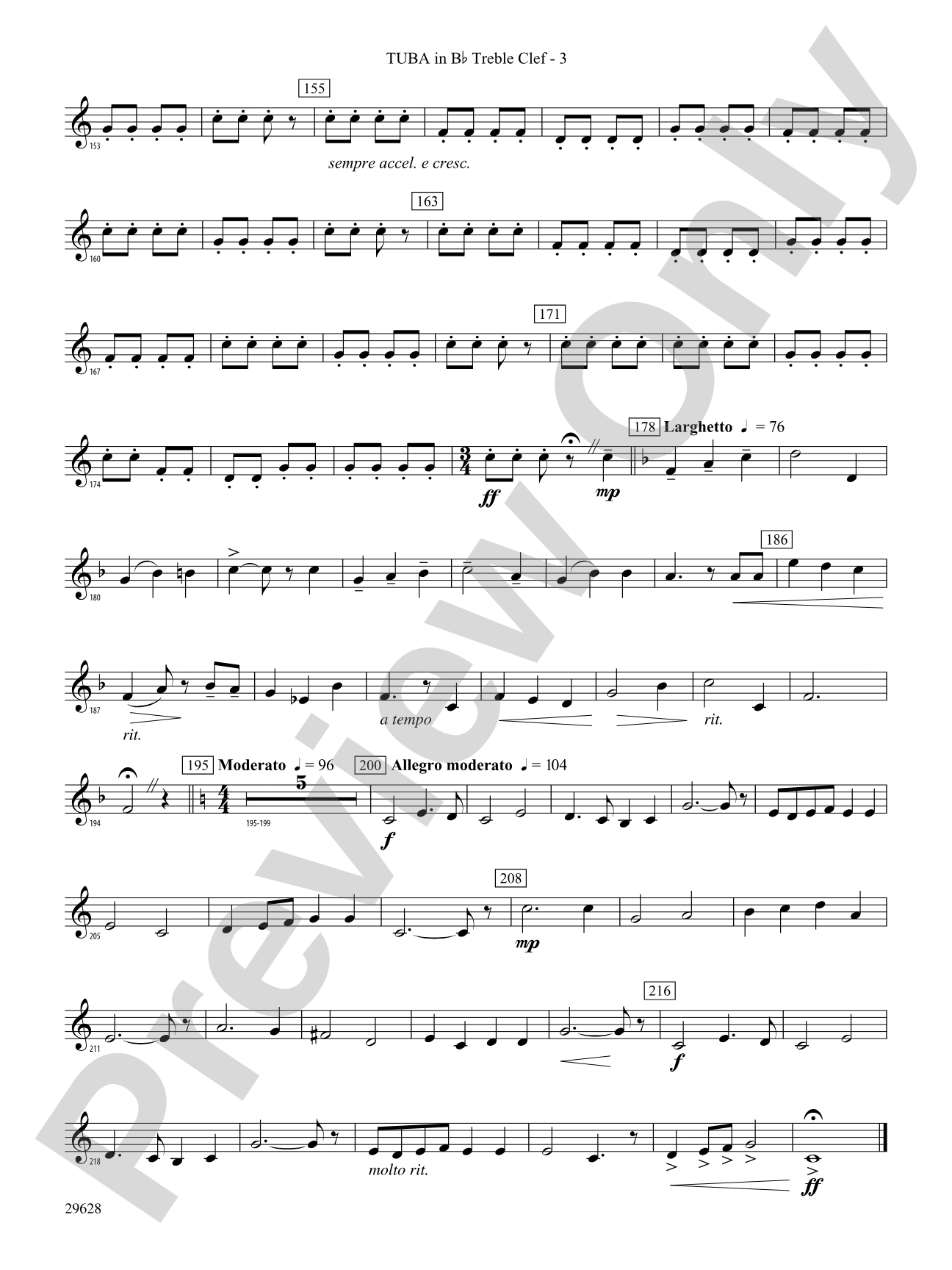 Fantasia on British Sea Songs: (wp) B-flat Tuba T.C.