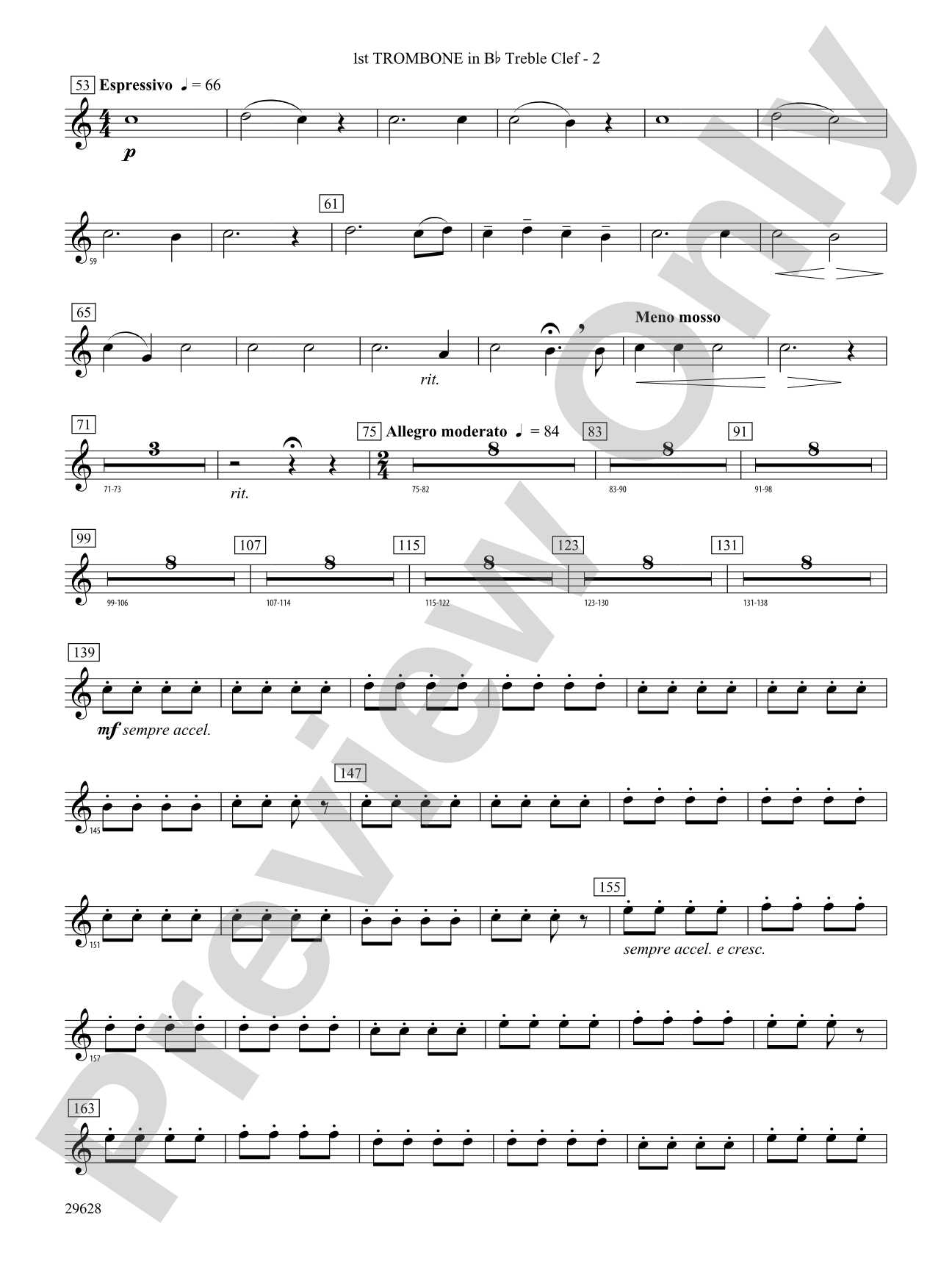 Fantasia on British Sea Songs: (wp) 1st B-flat Trombone T.C.