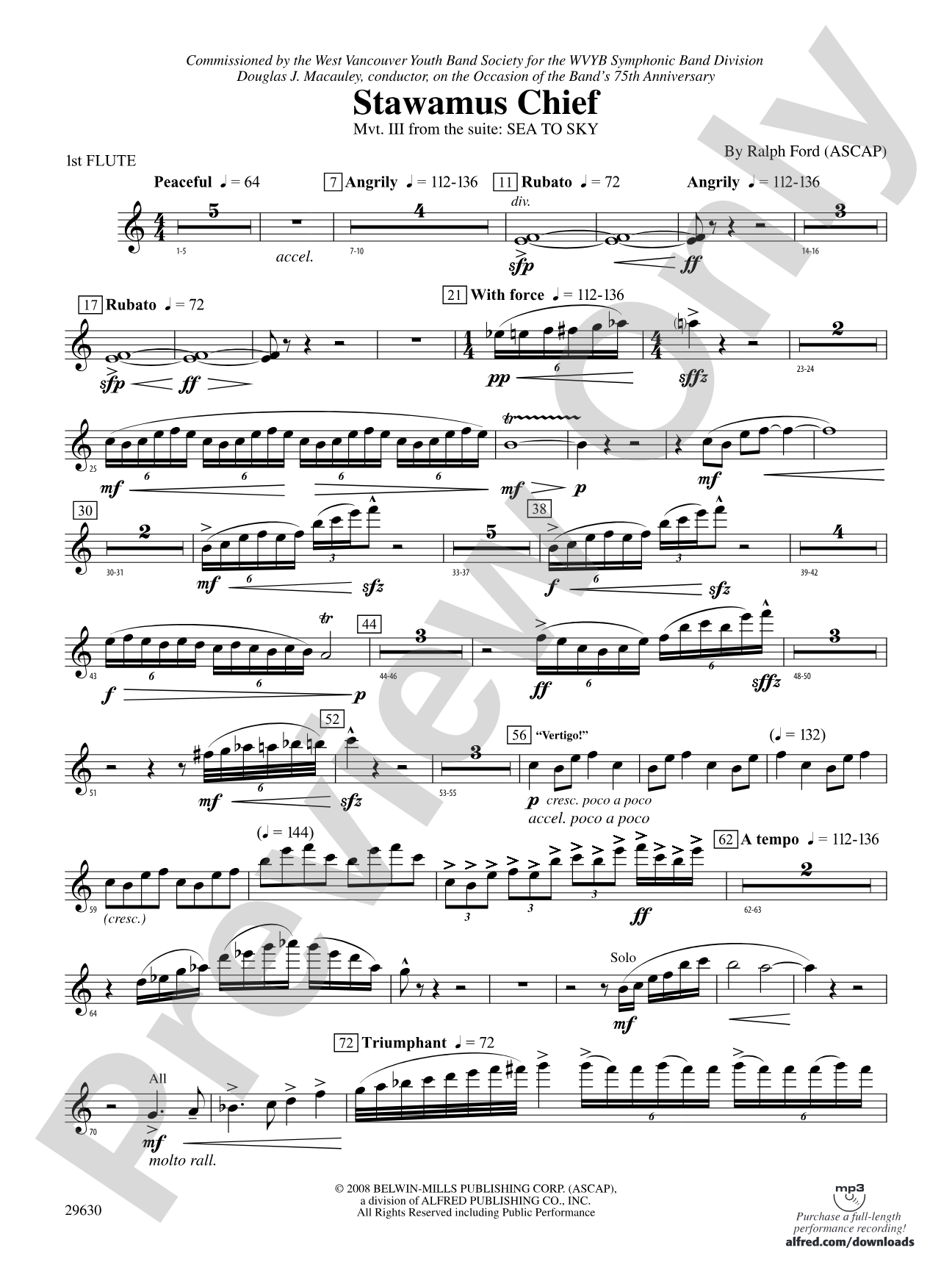 Stawamus Chief: Flute