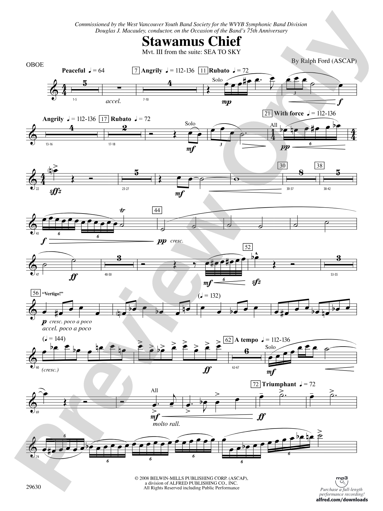 Stawamus Chief: Oboe