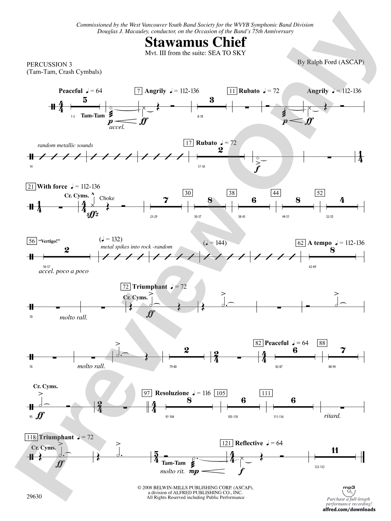 Stawamus Chief: 3rd Percussion