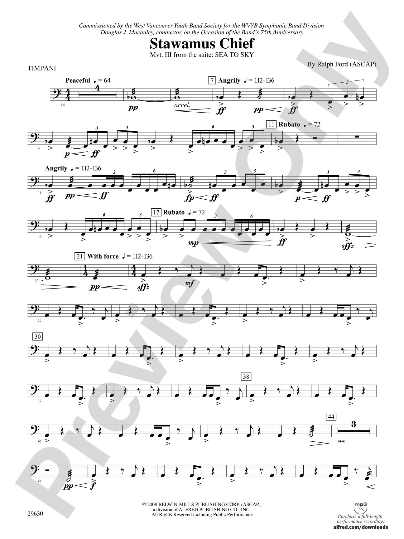 Stawamus Chief: Timpani