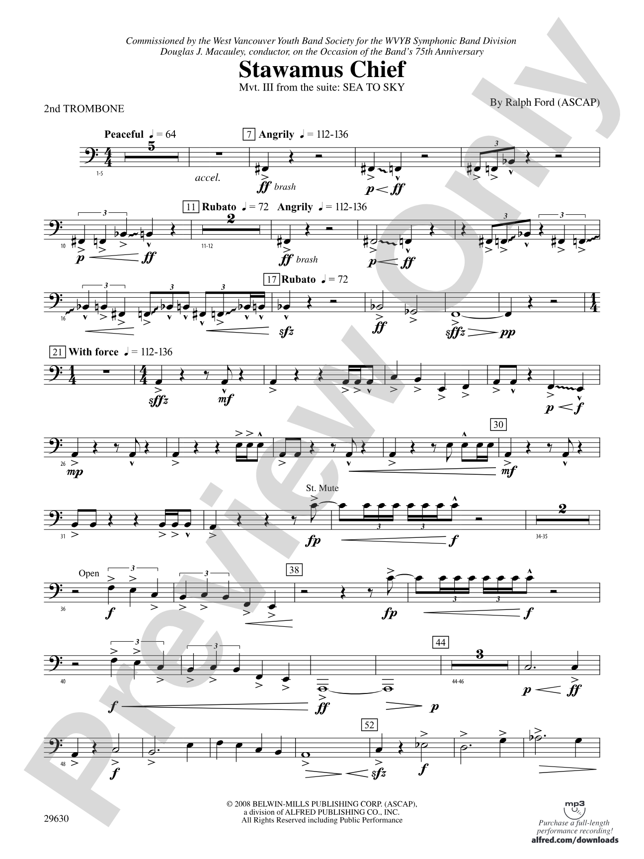 Stawamus Chief: 2nd Trombone