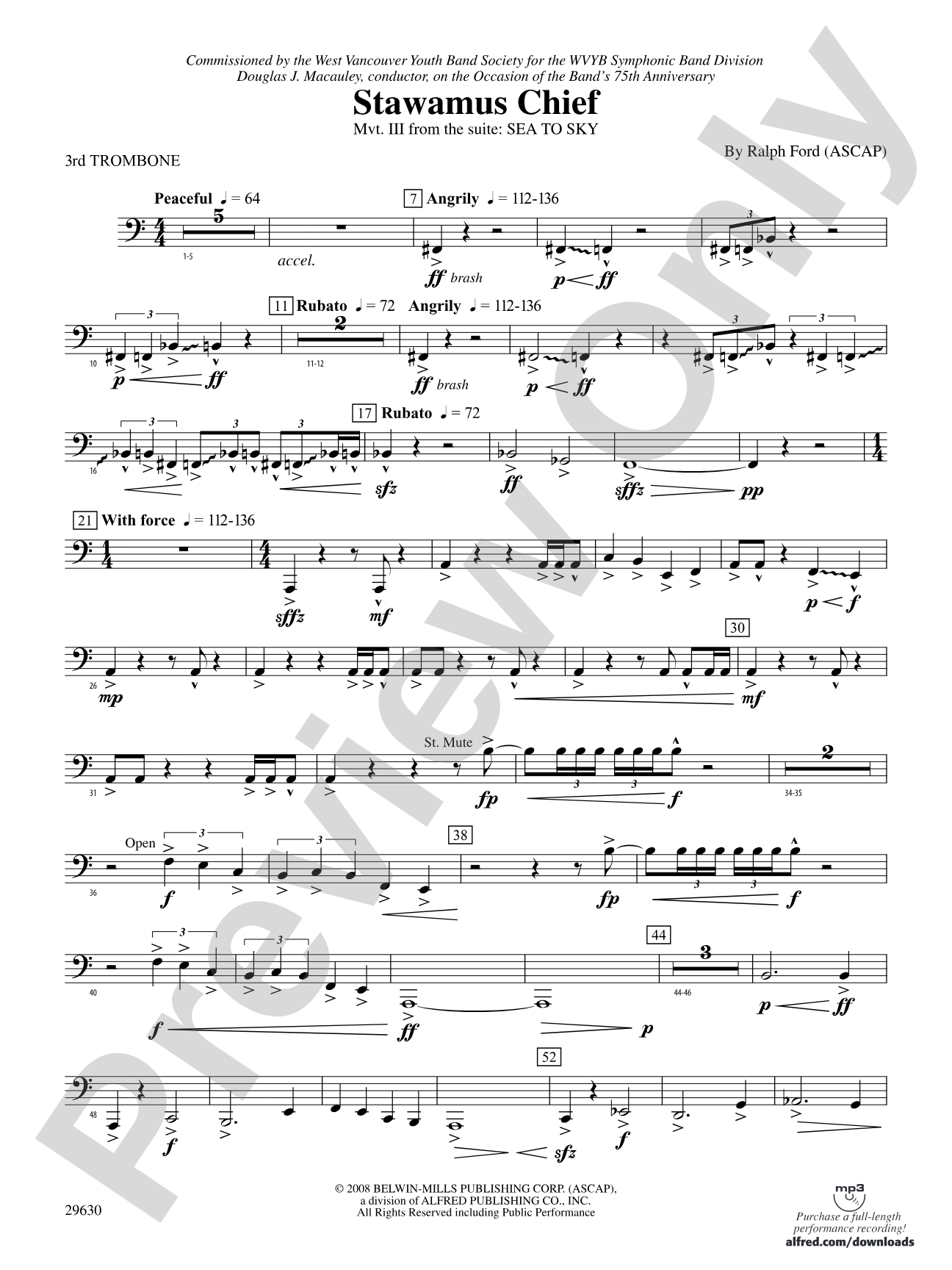 Stawamus Chief: 3rd Trombone