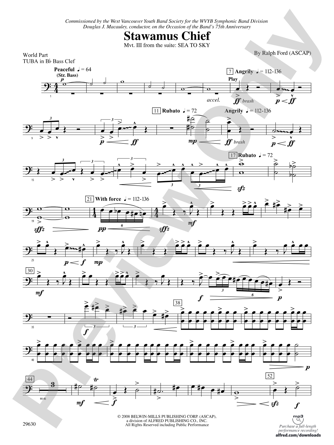Stawamus Chief: (wp) B-flat Tuba B.C.