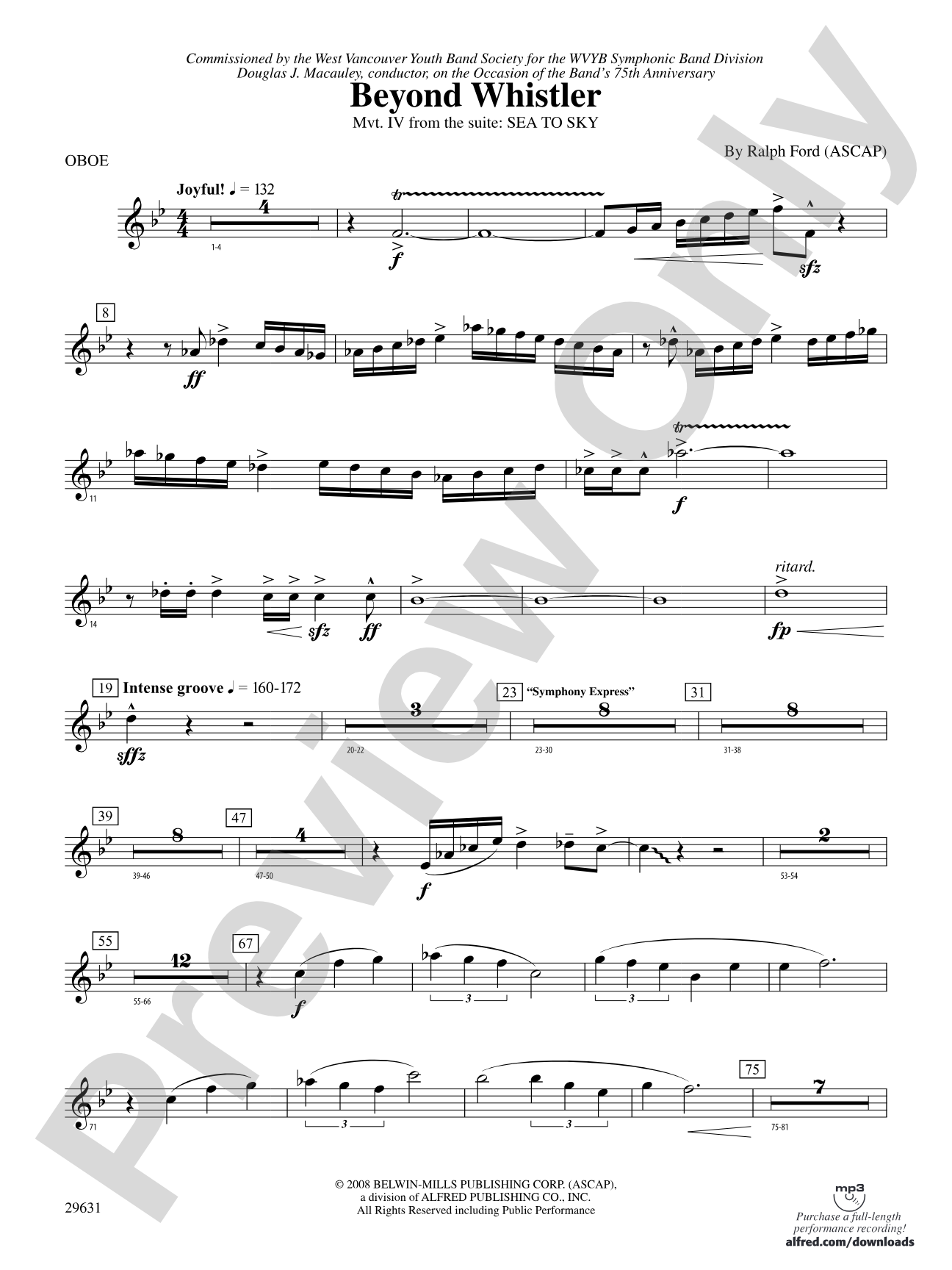 Beyond Whistler: Oboe