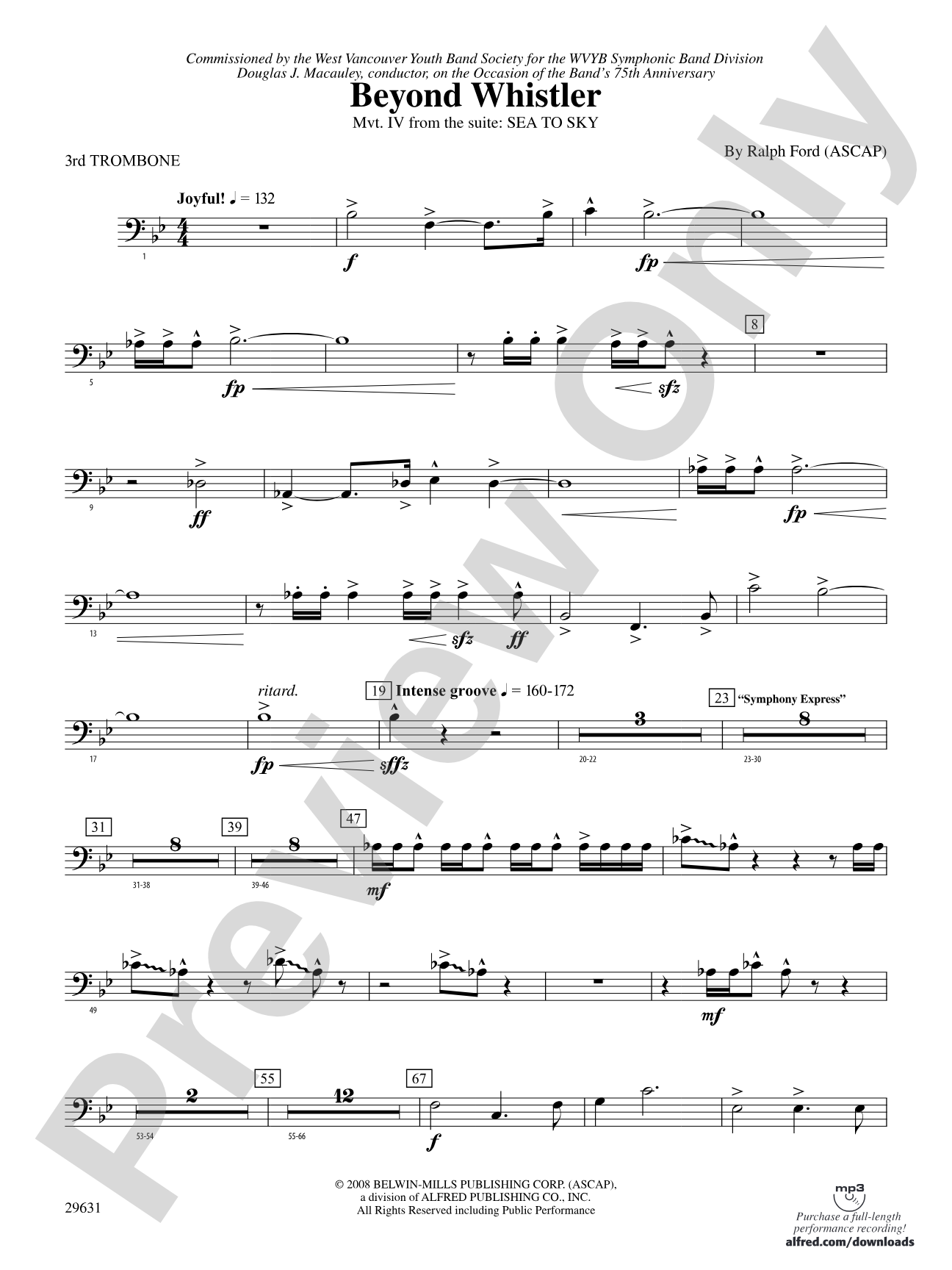 Beyond Whistler: 3rd Trombone