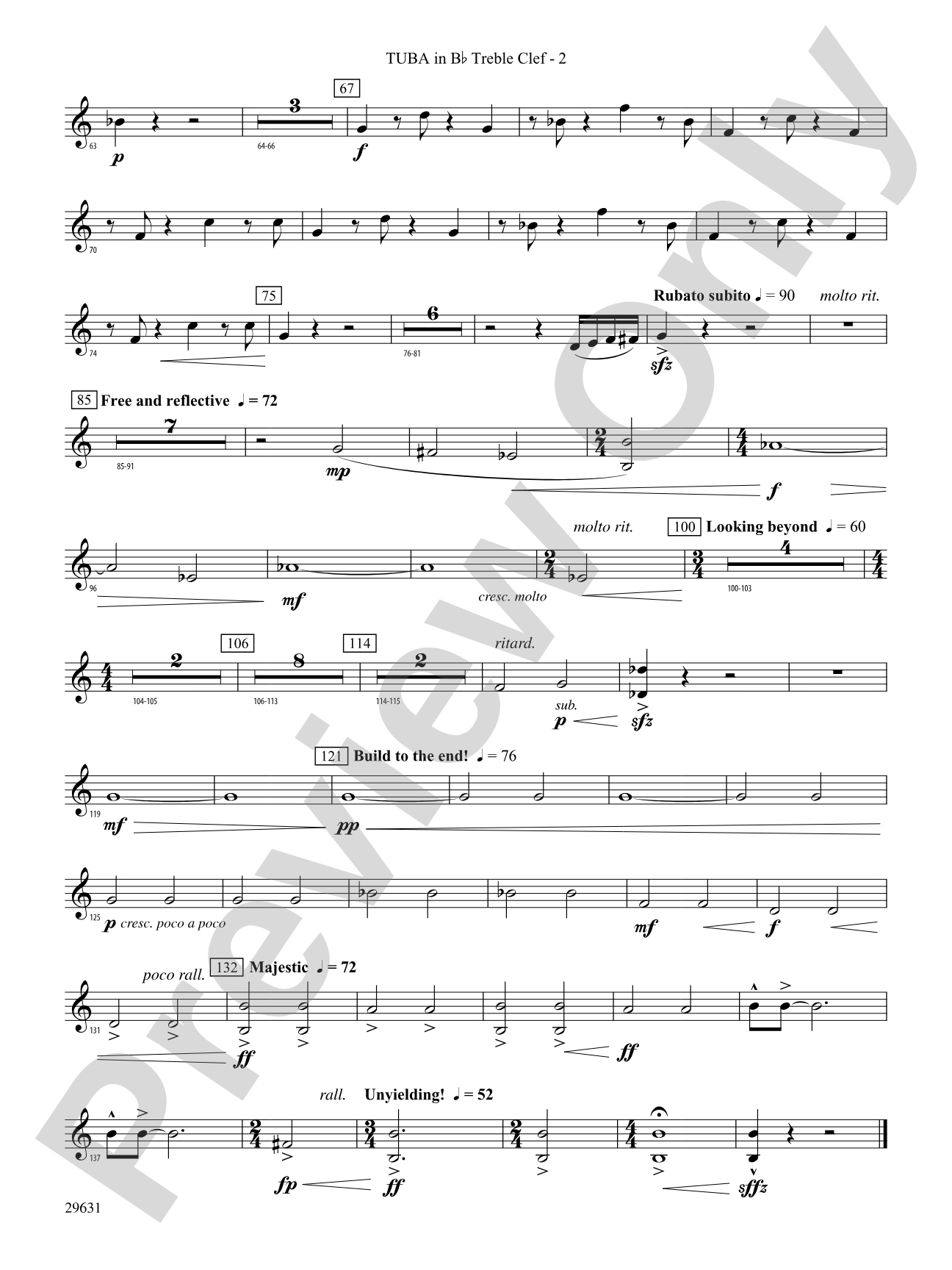 Beyond Whistler: (wp) B-flat Tuba T.C.