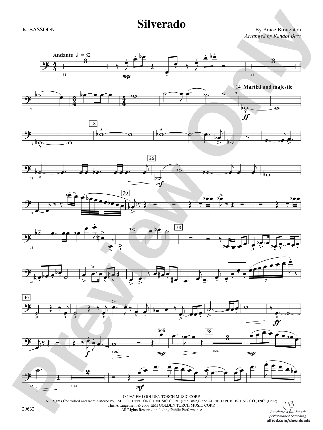 Silverado: Bassoon