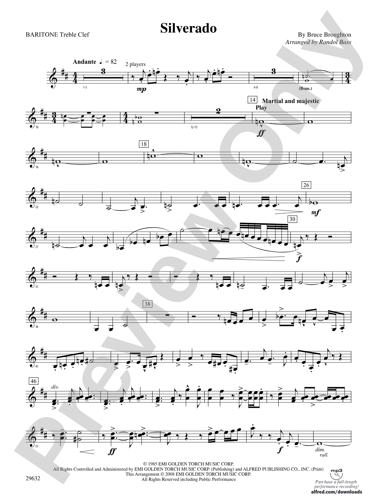 Silverado: Baritone T.C.
