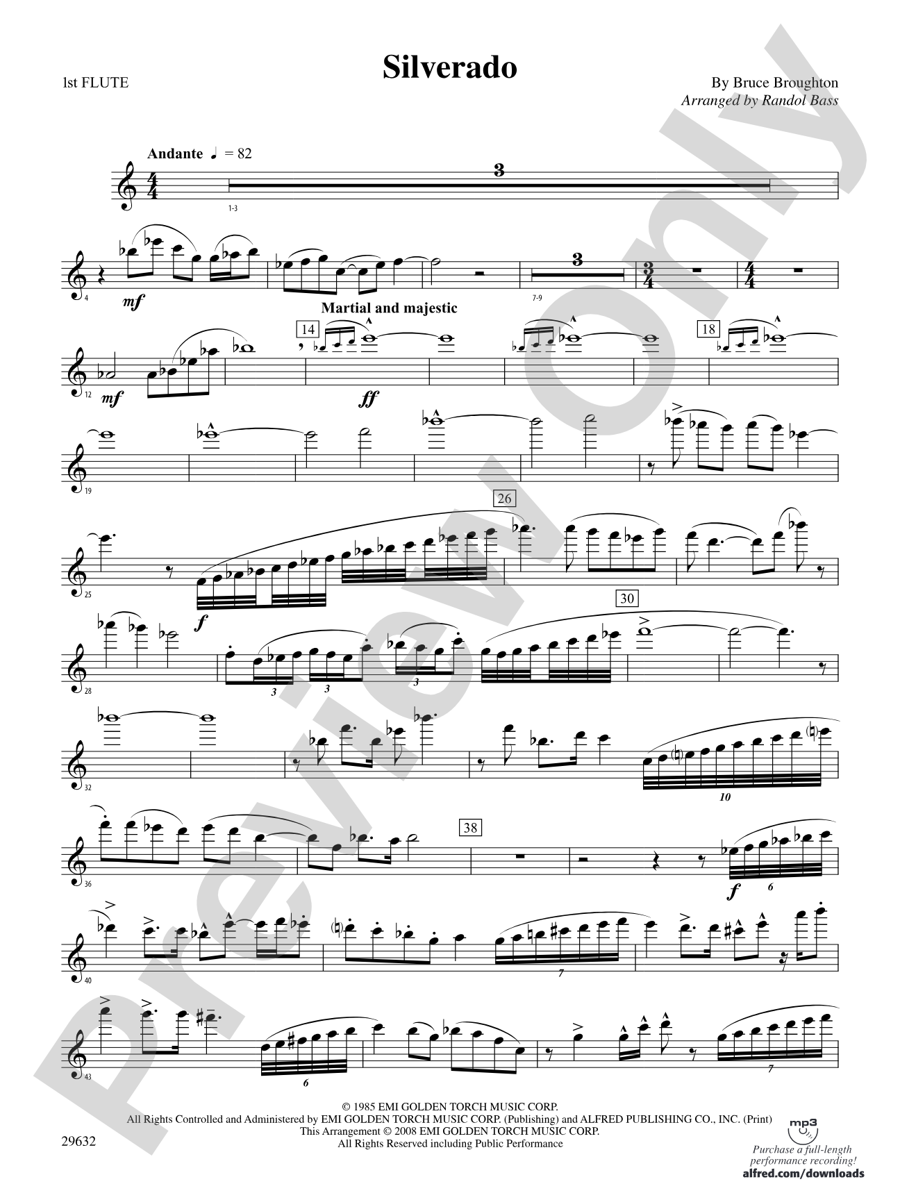 Silverado: Flute