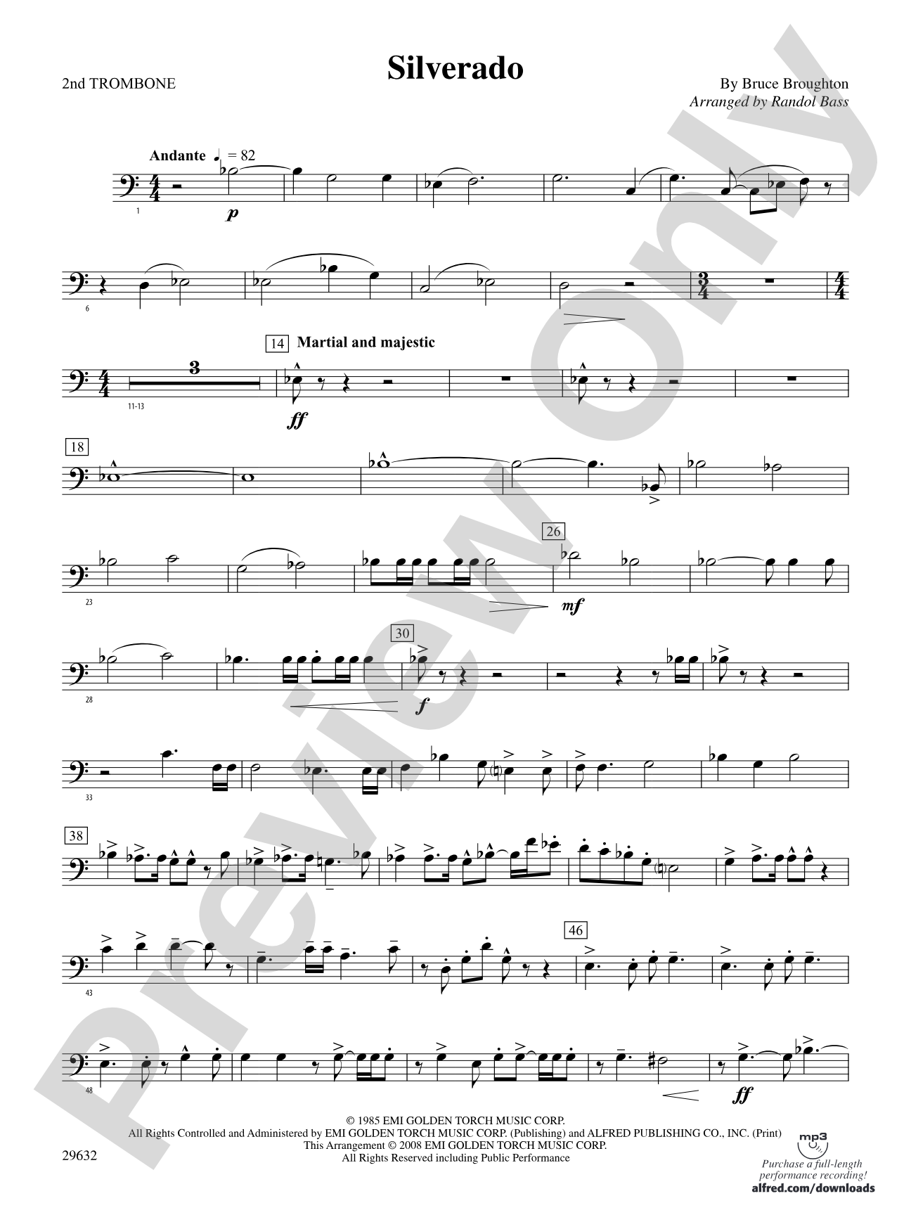 Silverado: 2nd Trombone