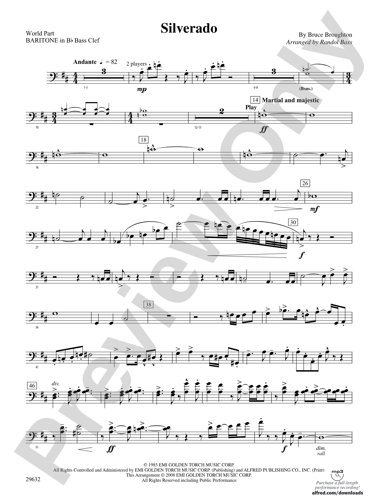 Silverado: (wp) B-flat Baritone B.C.