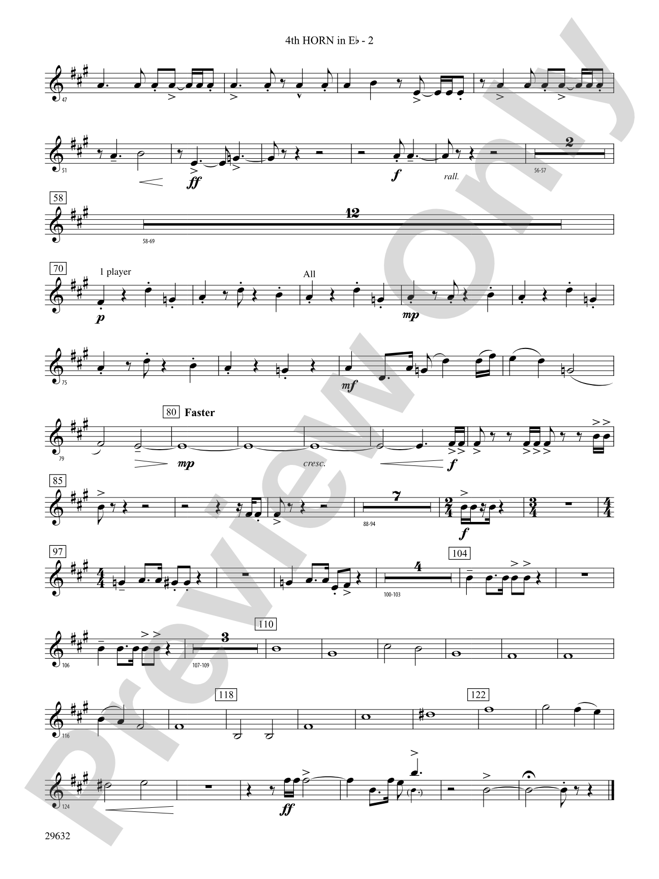 Silverado: (wp) 4th Horn in E-flat