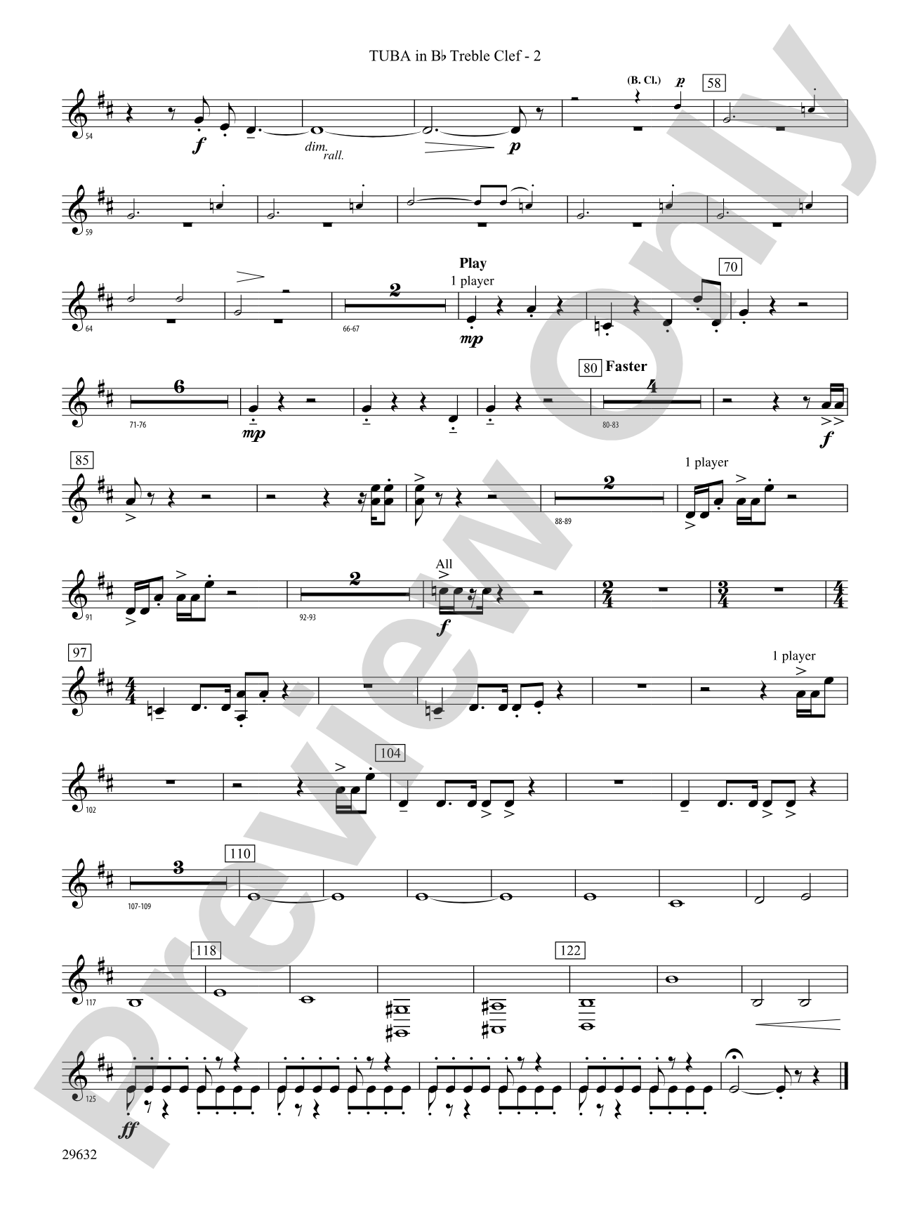 Silverado: (wp) B-flat Tuba T.C.