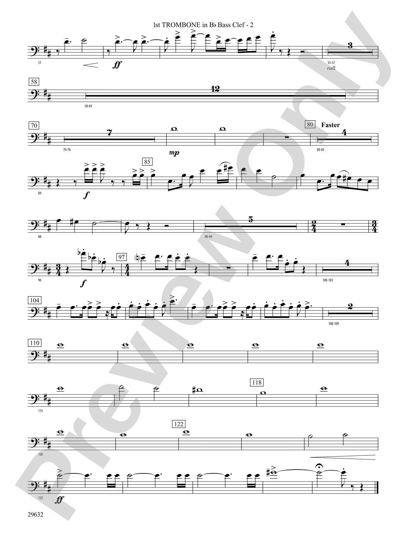Silverado: (wp) 1st B-flat Trombone B.C.