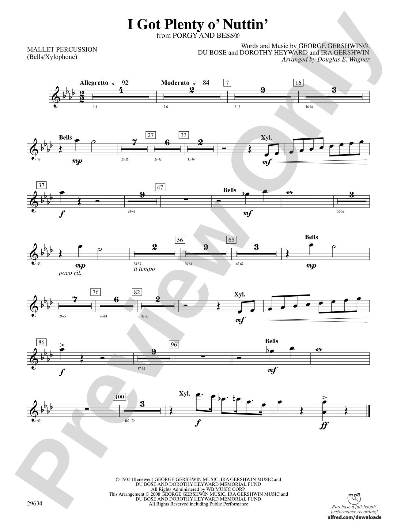 I Got Plenty o' Nuttin': Mallets