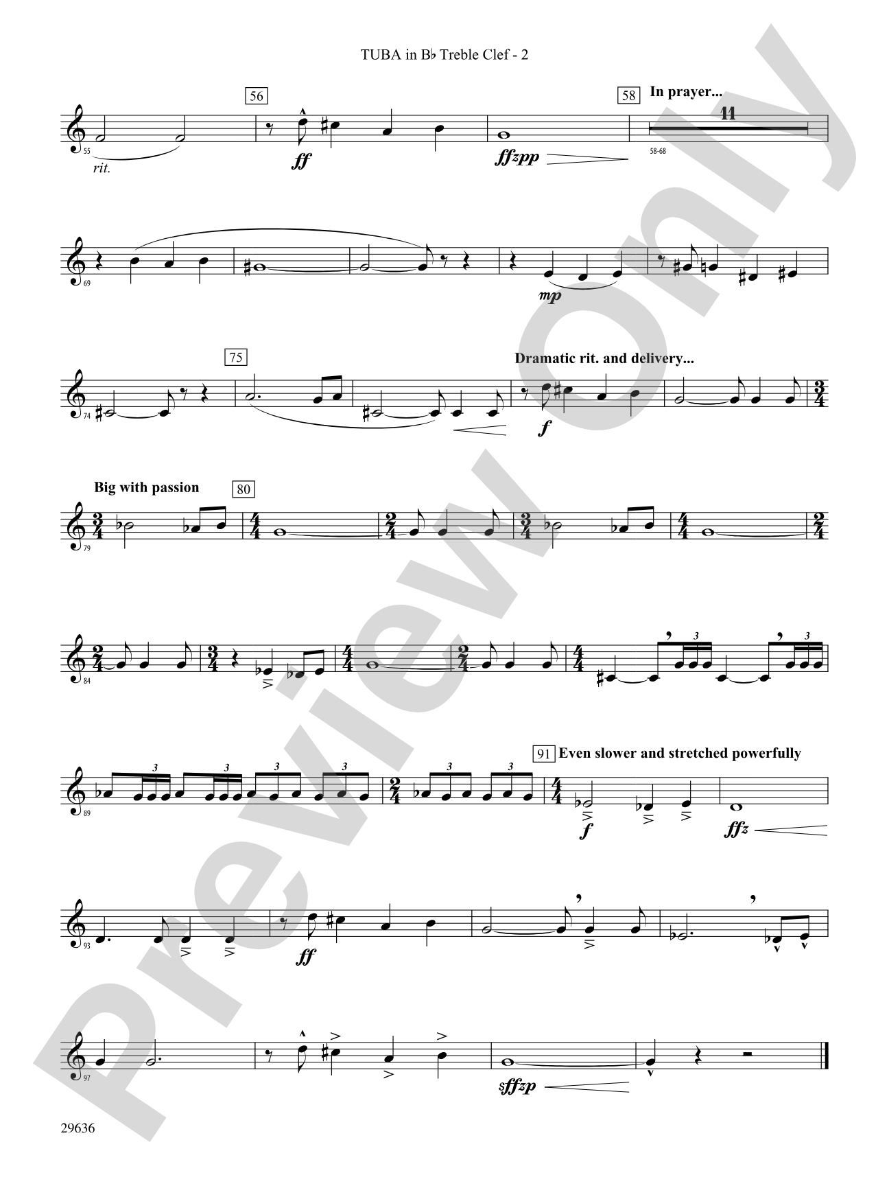 Ben-Hur: (wp) B-flat Tuba T.C.