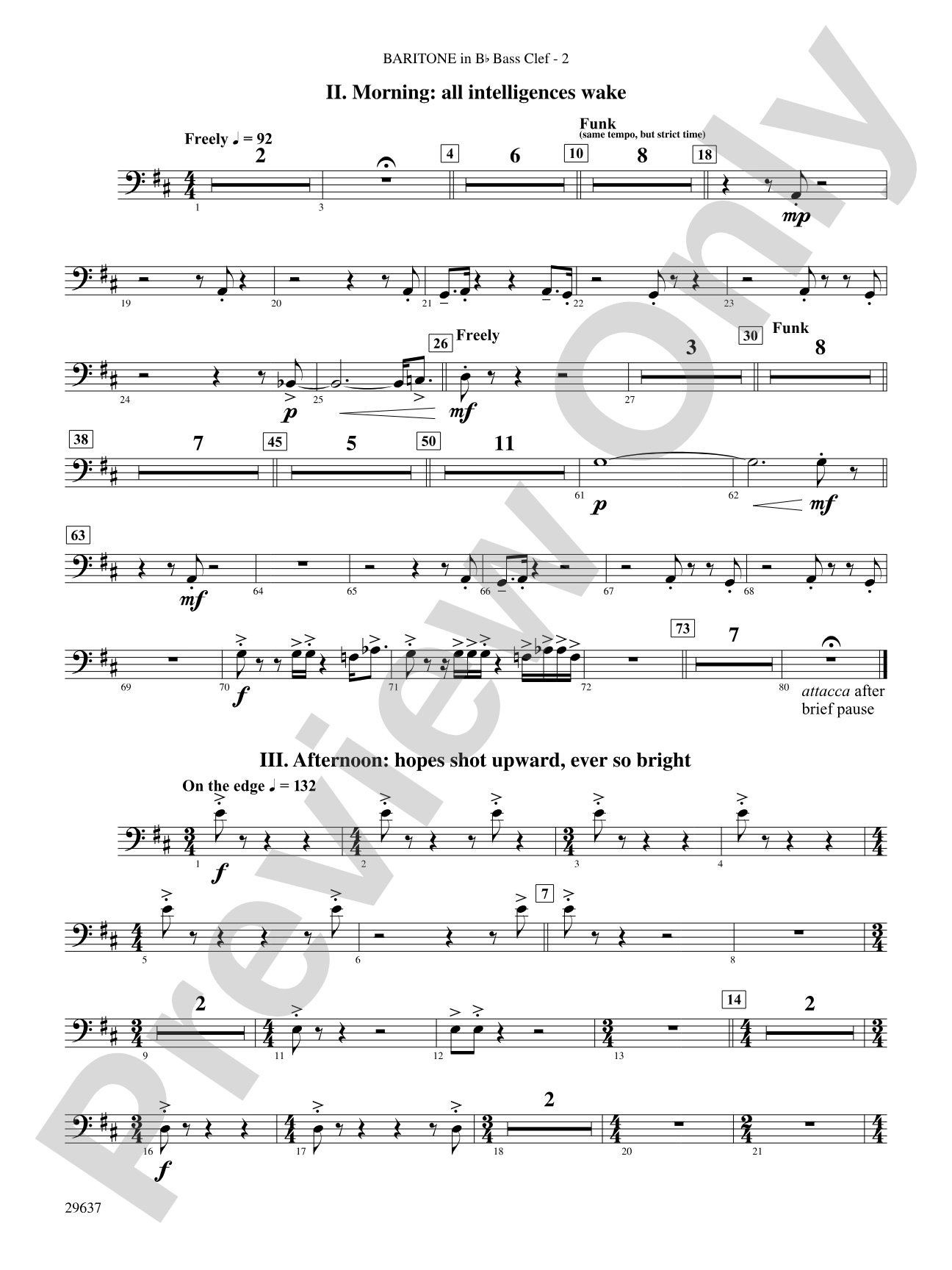 Day Dreams: (wp) B-flat Baritone B.C.