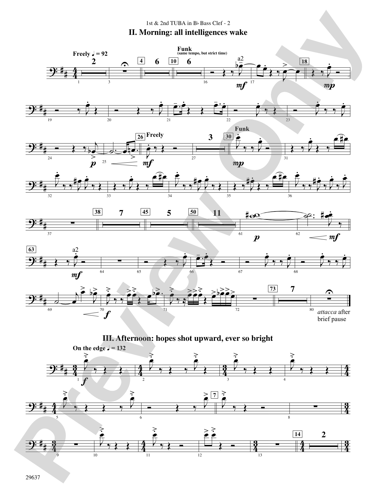 Day Dreams: (wp) B-flat Tuba B.C.