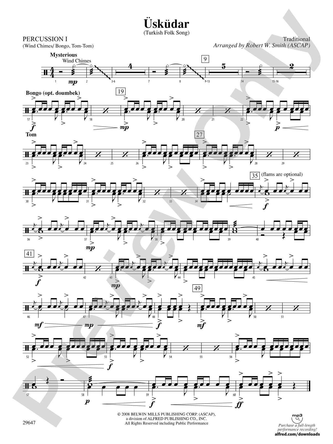Uskudar: 1st Percussion