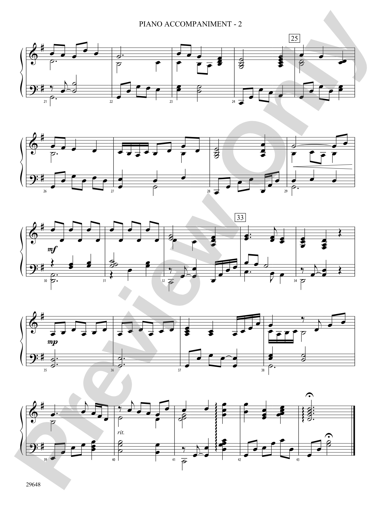 Appalachian Suite: Piano Accompaniment
