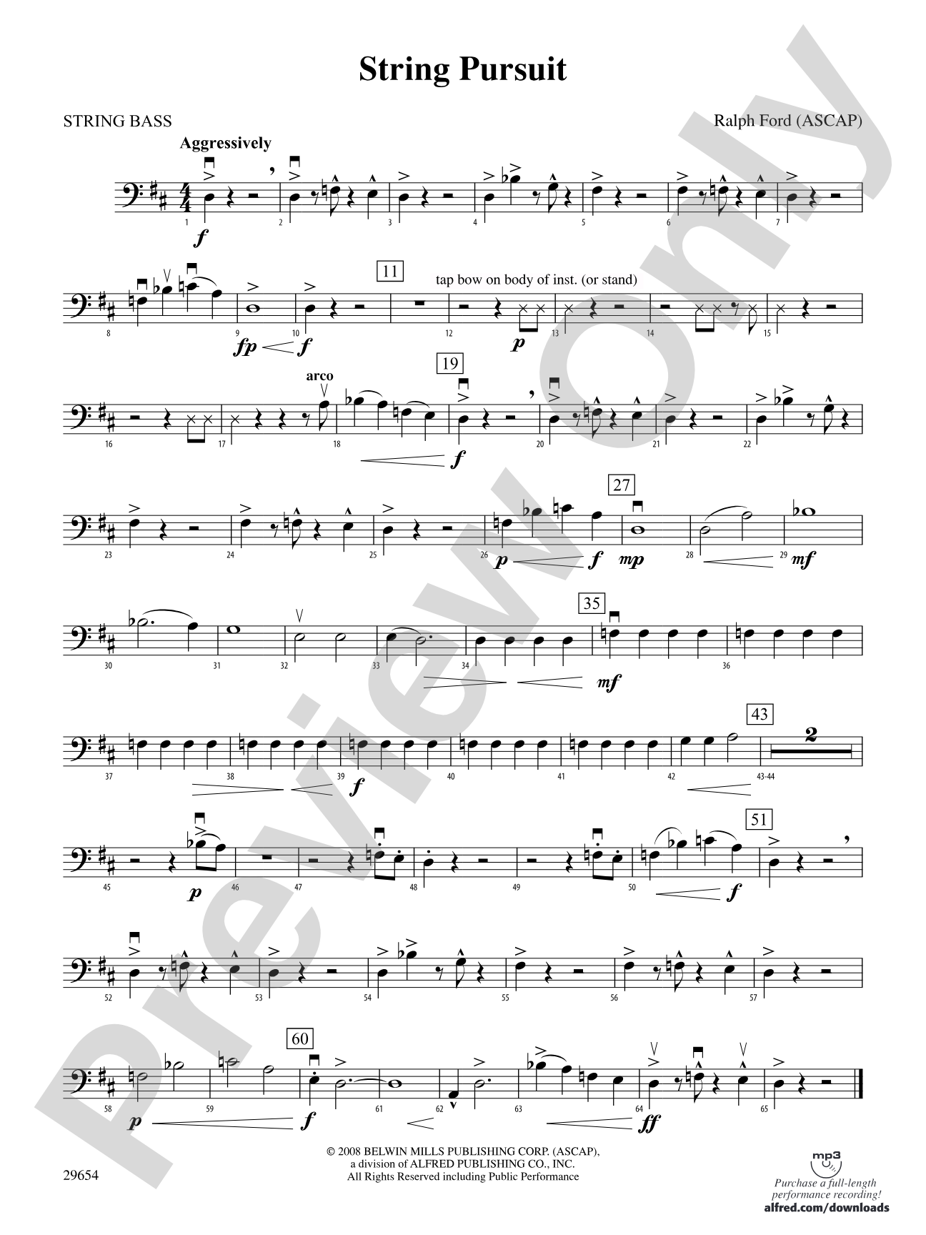 String Pursuit: String Bass