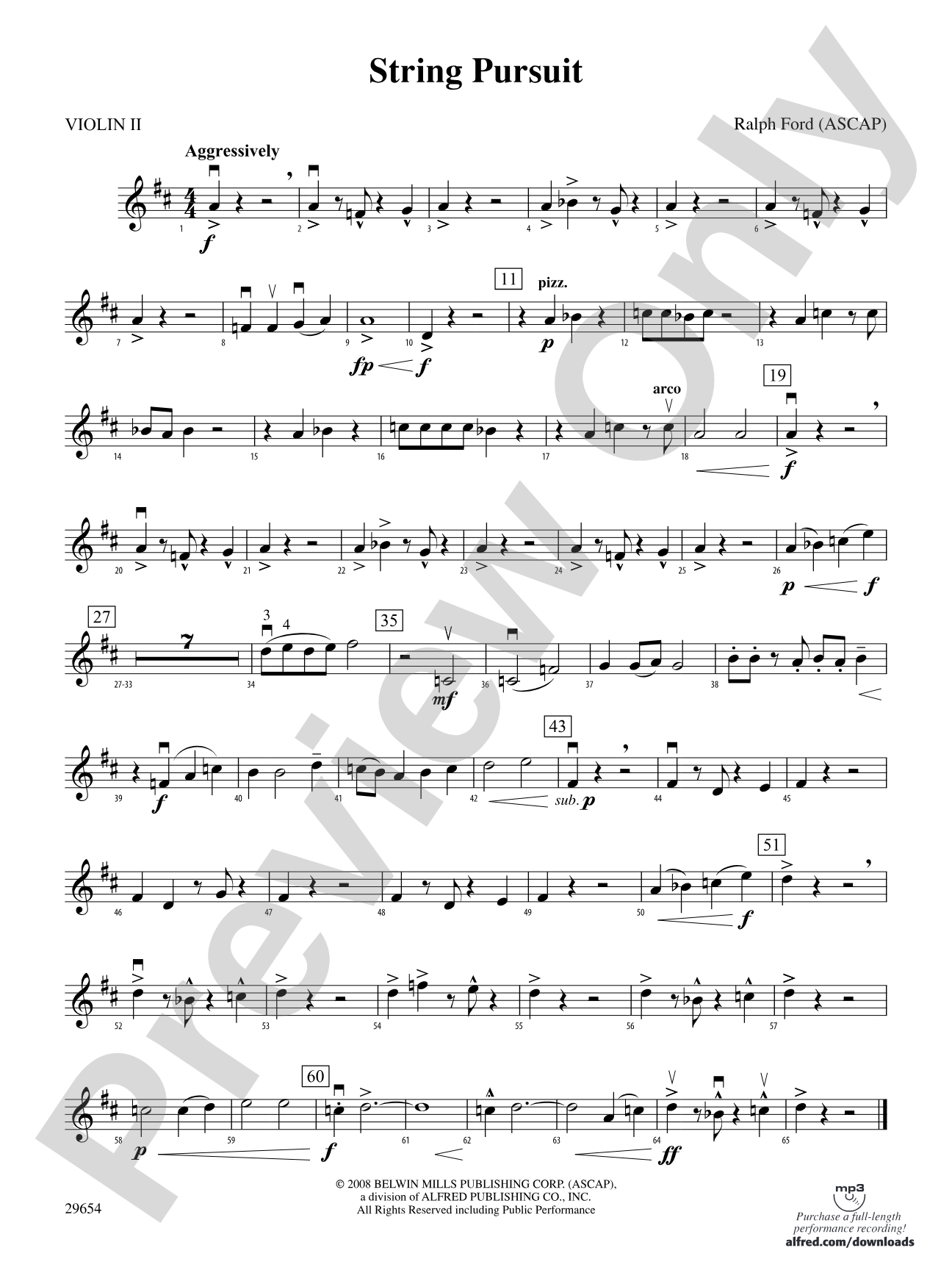 String Pursuit: 2nd Violin
